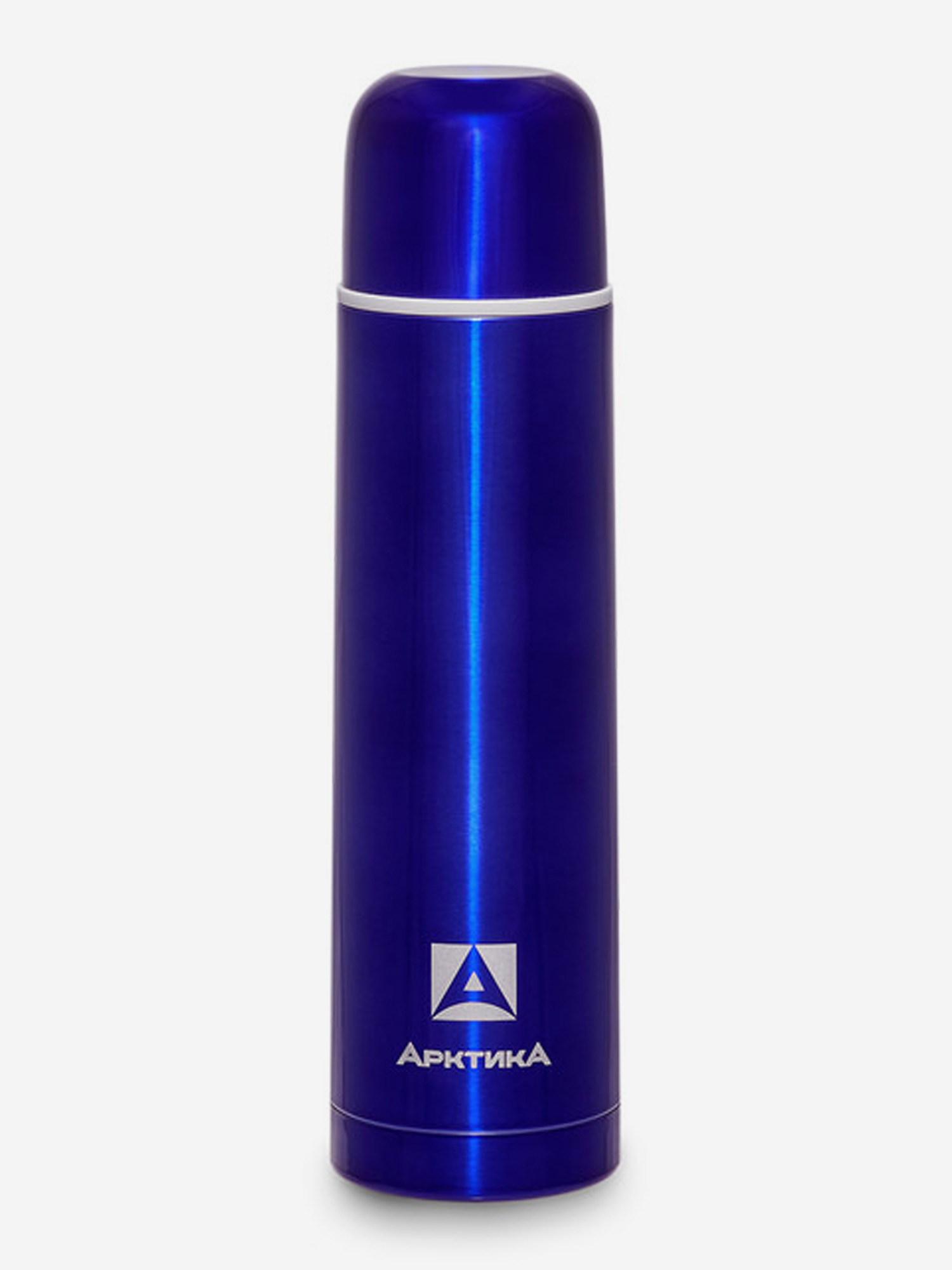Изображение товара Термос для напитков с узким горлом и глухой пробкой 0,75л синего цвета ARKTA