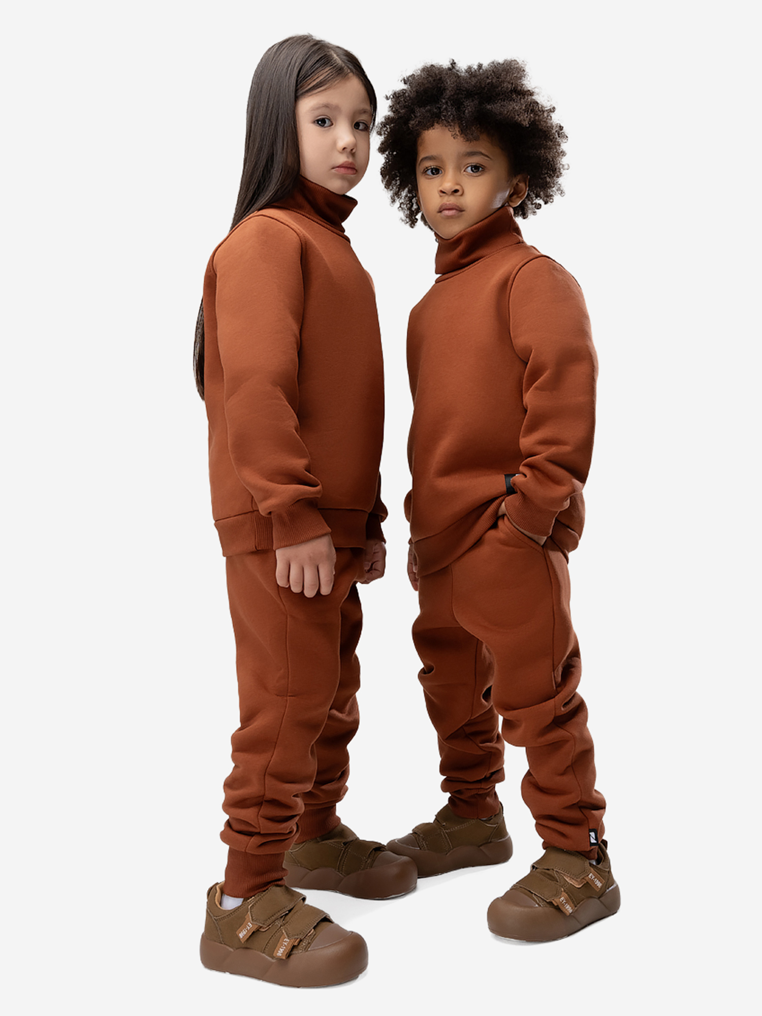 Изображение товара Детский костюм с начесом bodo карамель для активного отдыха зимний демисезонный