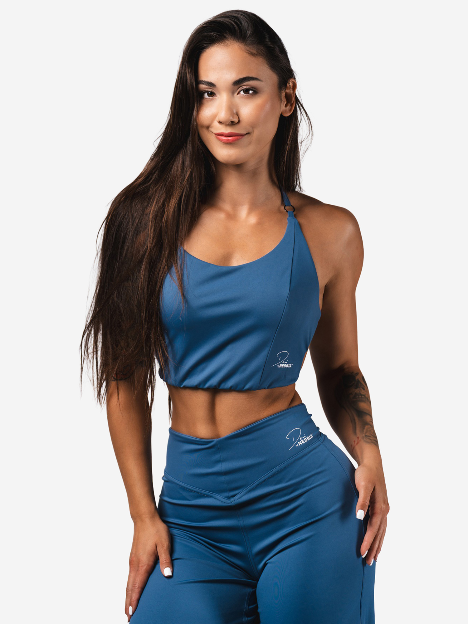 Изображение товара Женский спортивный топ NEBBIA Deni x NEBBIA Crop Tank 309 высокого уровня поддержки