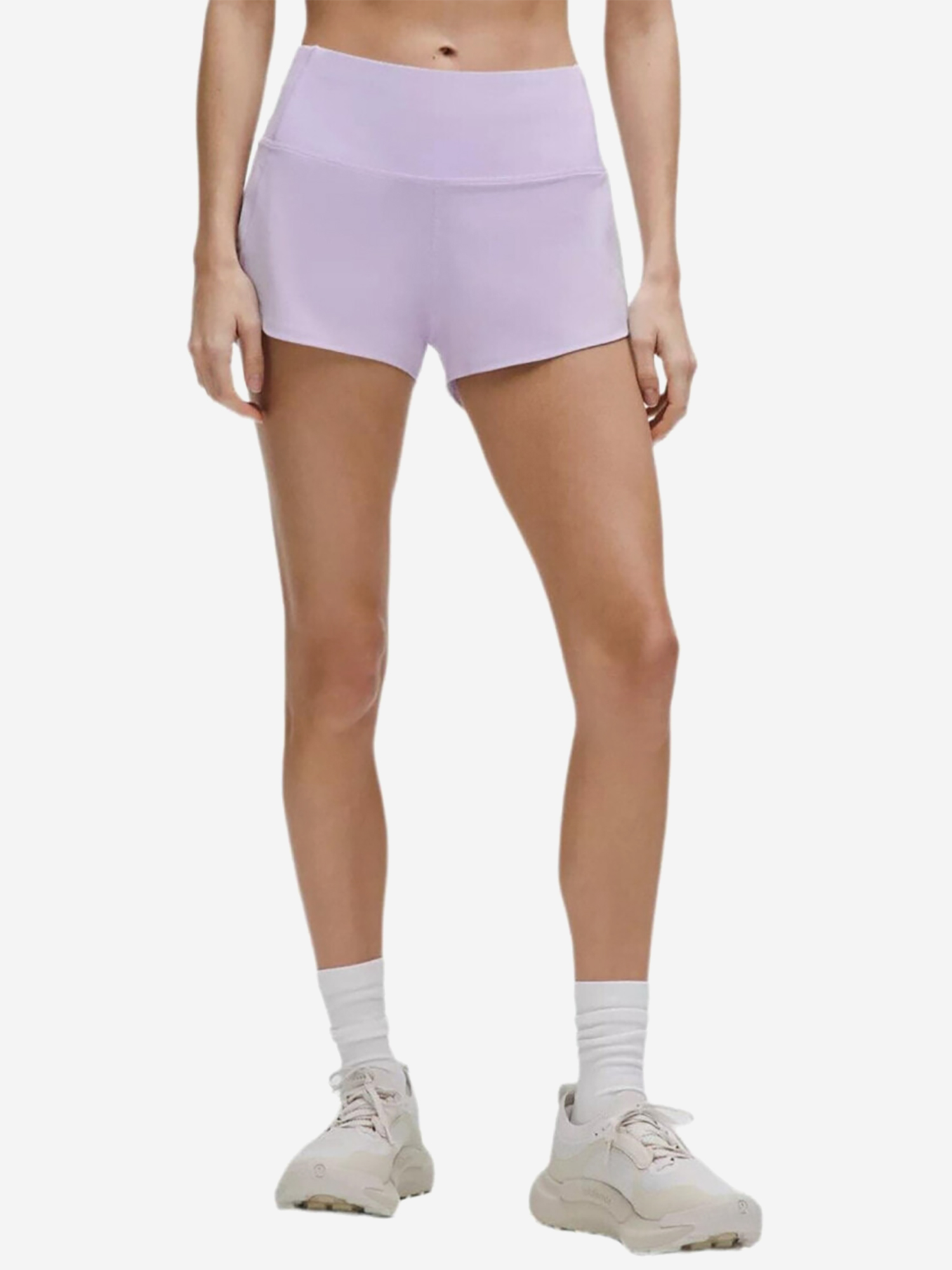 Изображение товара Шорты Lululemon Speed Up High-Rise Lined Short 2.5", Светло-фиолетовый Изображение товара Шорты Lululemon Speed Up High-Rise Lined Short 2.5", Светло-фиолетовый