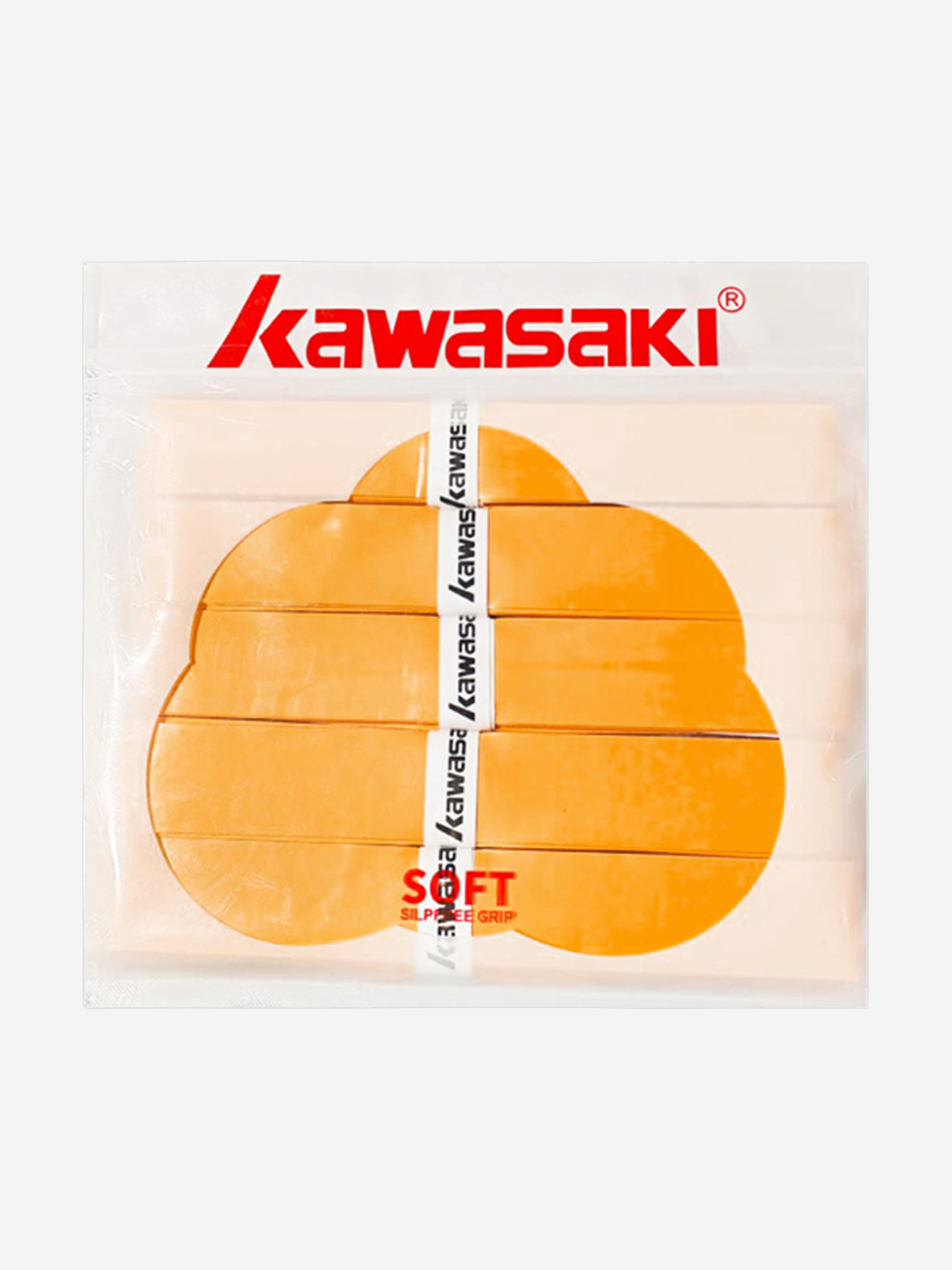 

Обмотка для ракеток Kawasaki 001 O, 5шт., Оранжевый