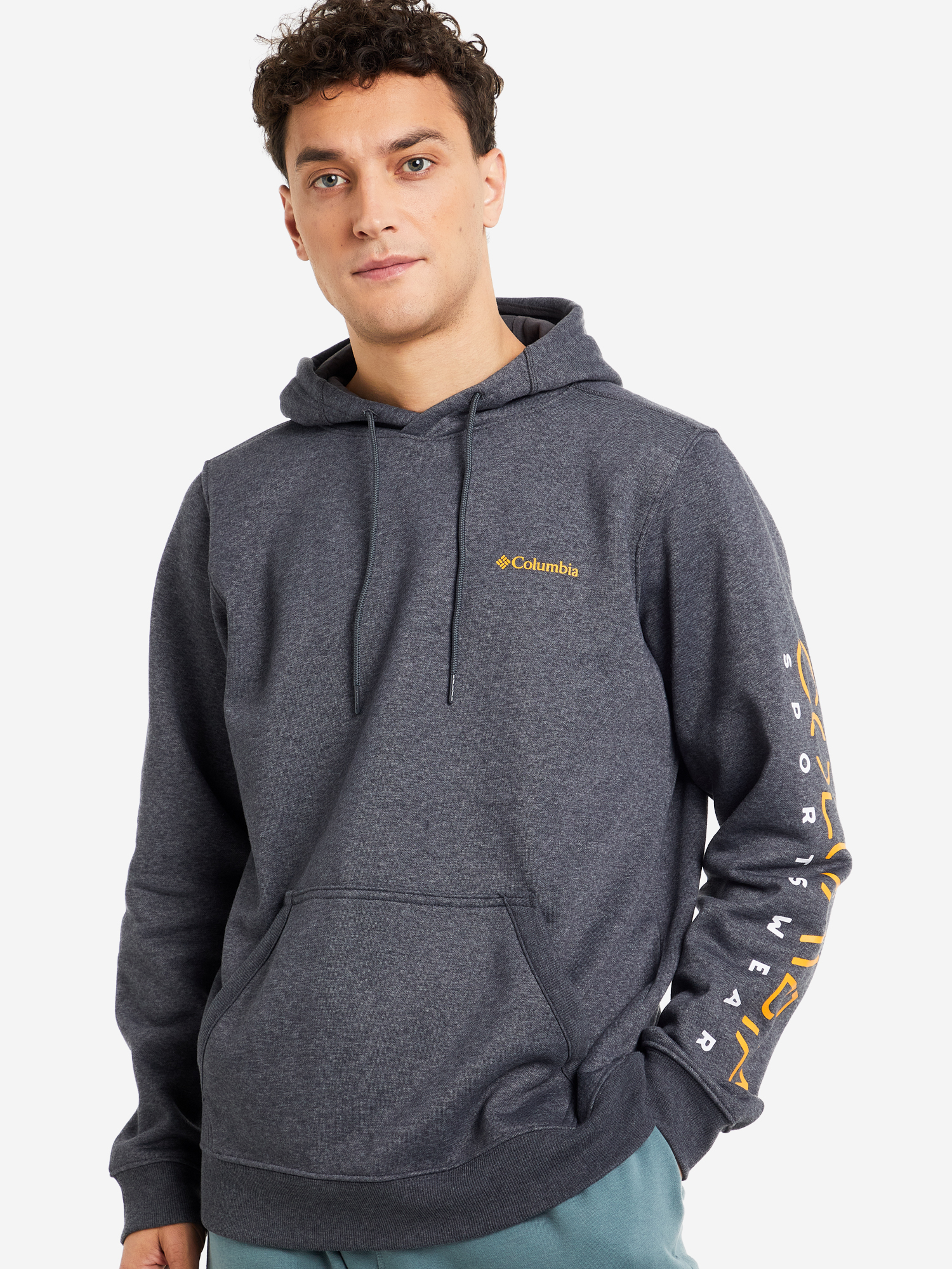 

Худи мужская Columbia CSC Basic Logo II Hoodie, Серый
