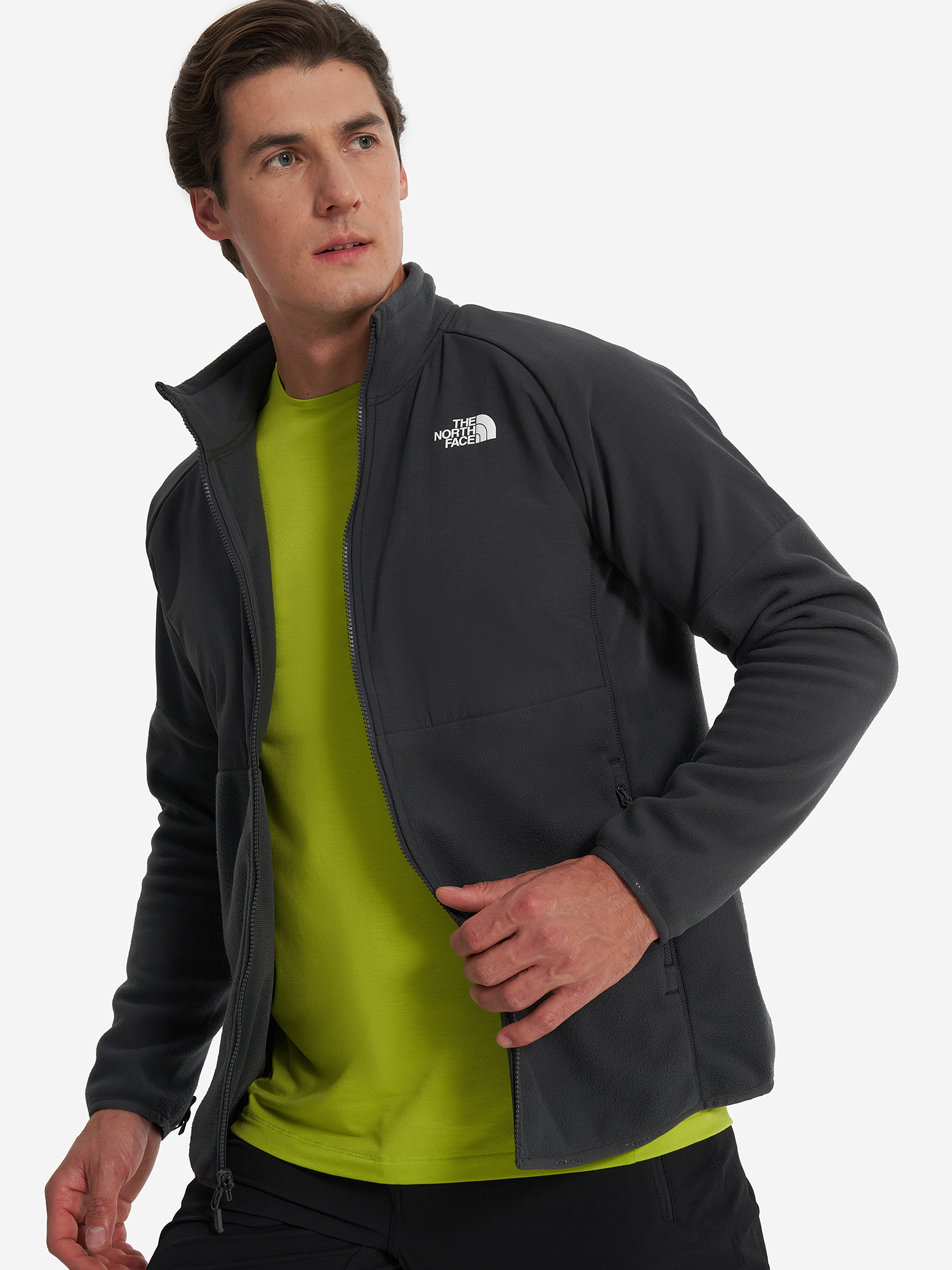 

Джемпер флисовый мужской The North Face Glacier Heavyweight, Серый