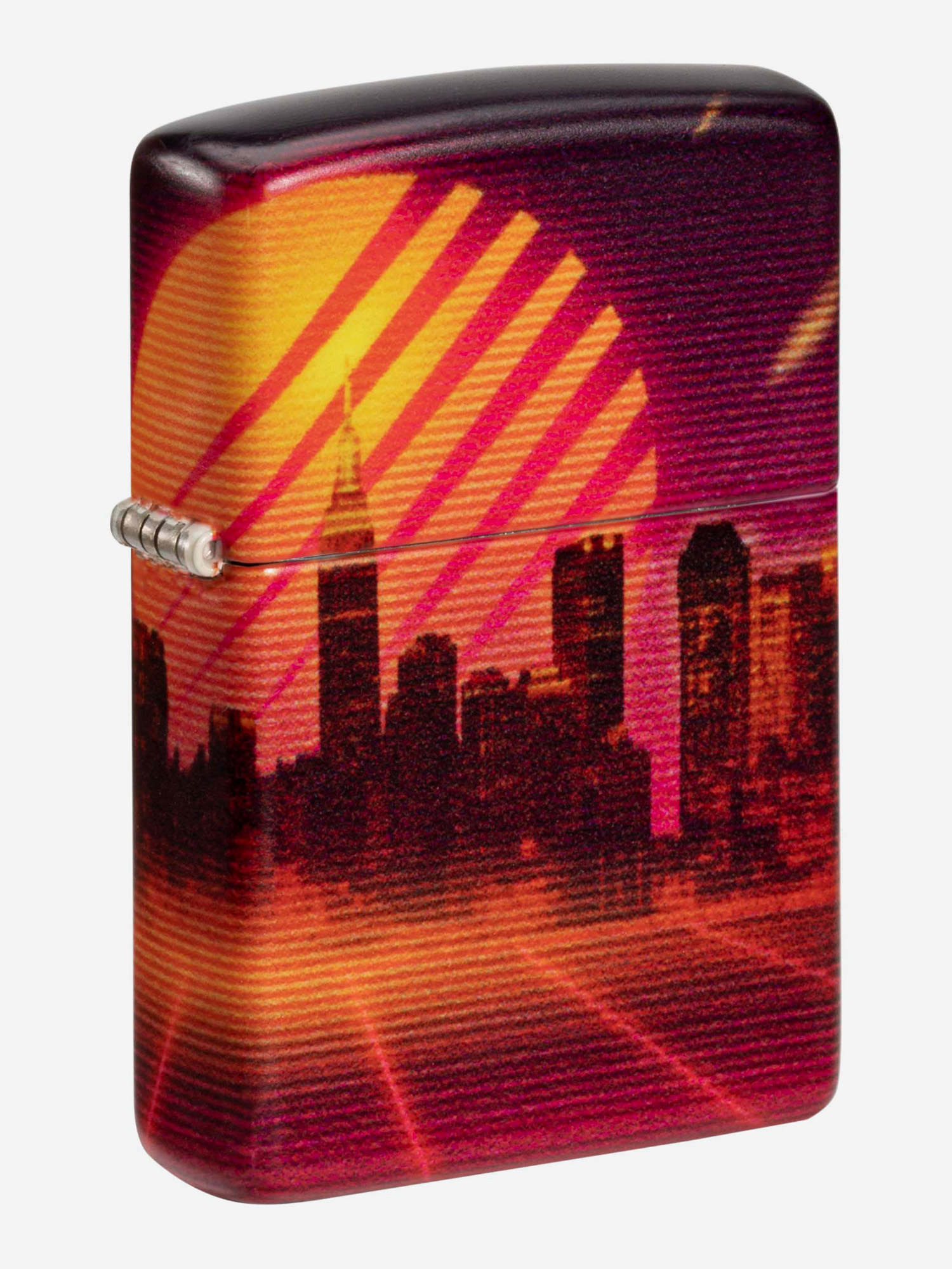 

Зажигалка бензиновая ZIPPO 48505 Cyber City, Оранжевый