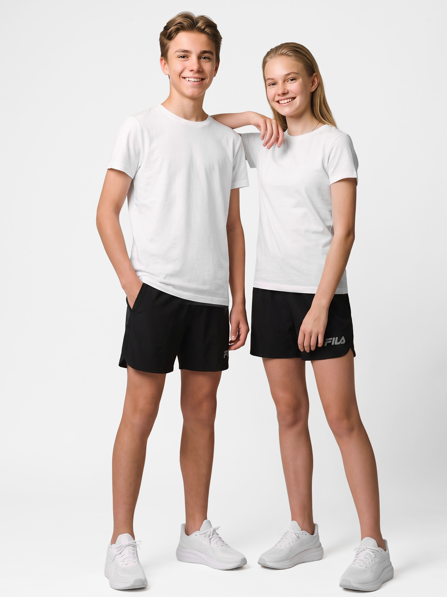 Шорты детские FILA, Черный