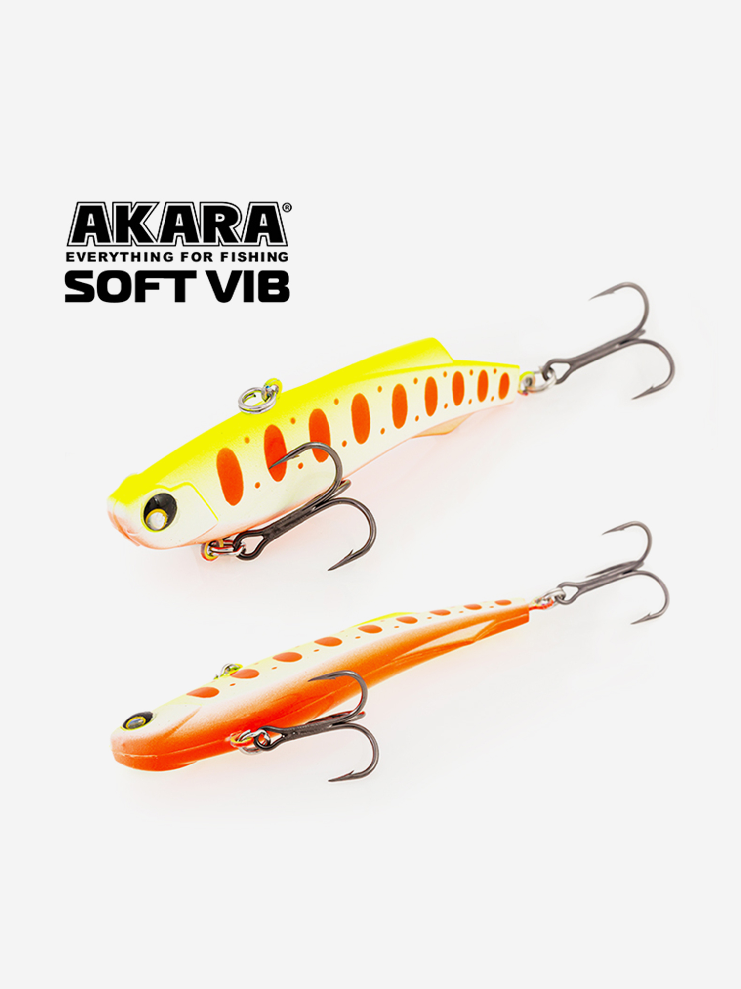 Изображение товара Воблер ратлин Akara Soft Vib 85мм 25г New 1 виб зимний на щуку, судака, New1 (A194)