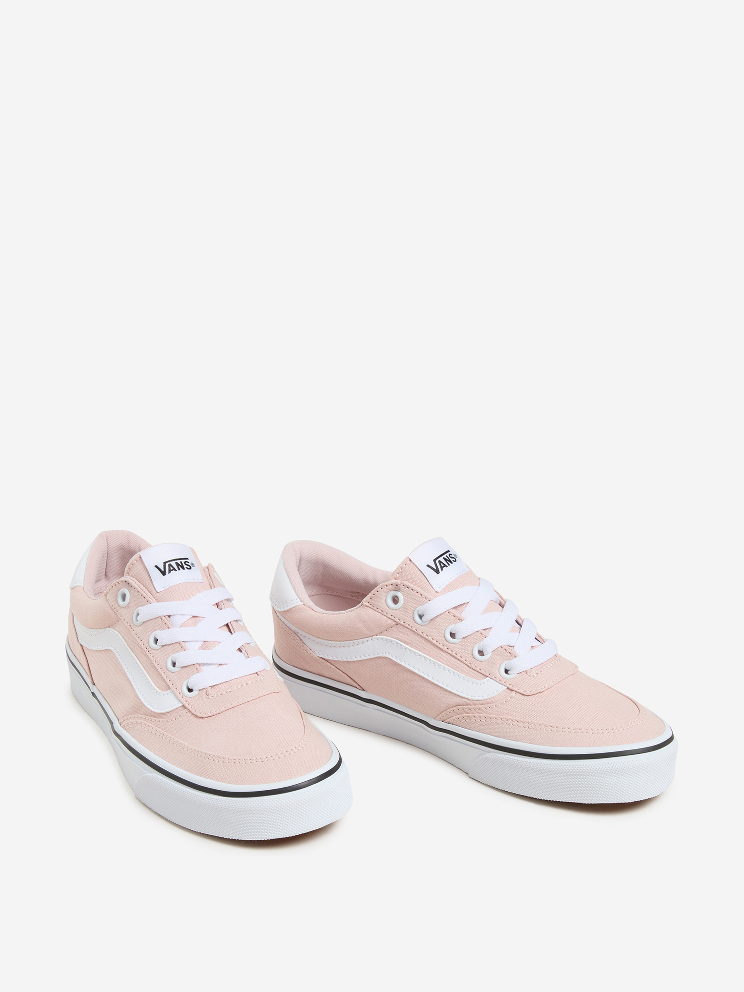 фото Кеды женские vans brooklyn ls, розовый