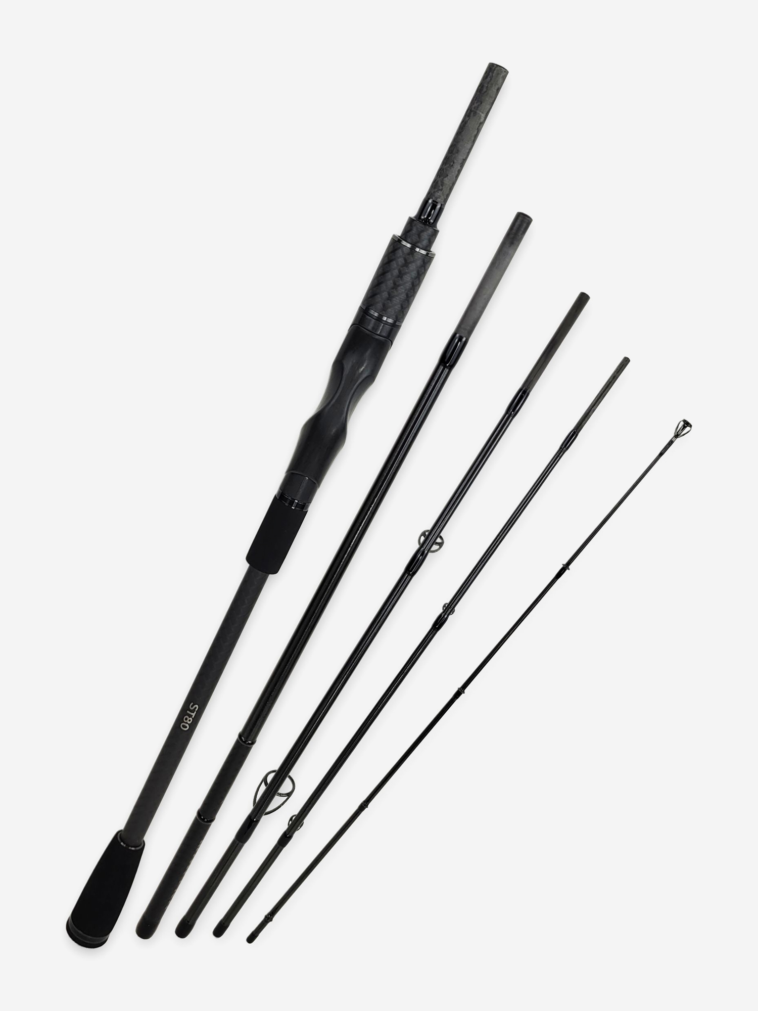Изображение товара Спиннинг Narval MANTRA ST80 2.40м до 90гр 2.5PE Fast, Черный