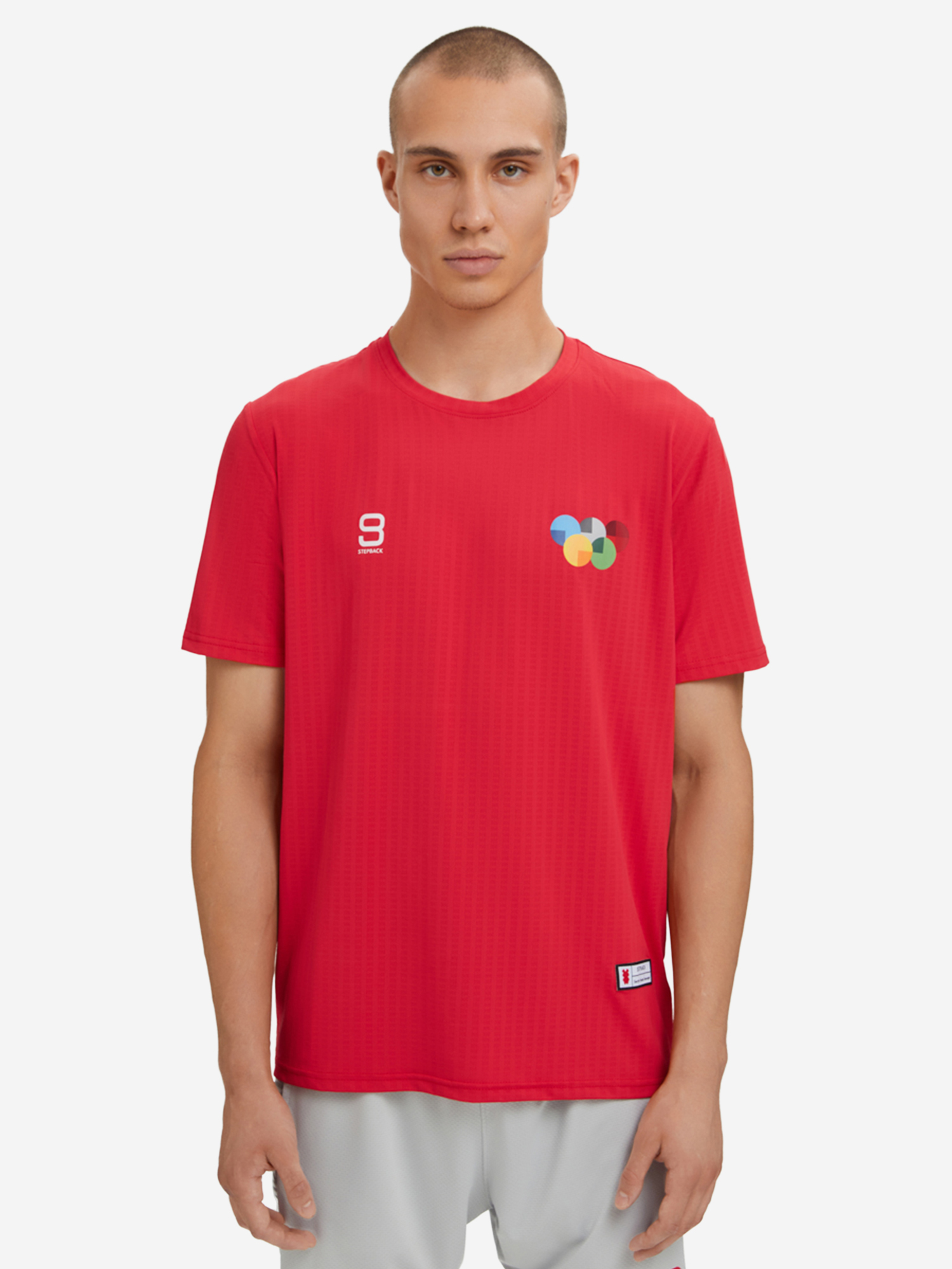 

Футболка Will мужская STEPBACK, Красный