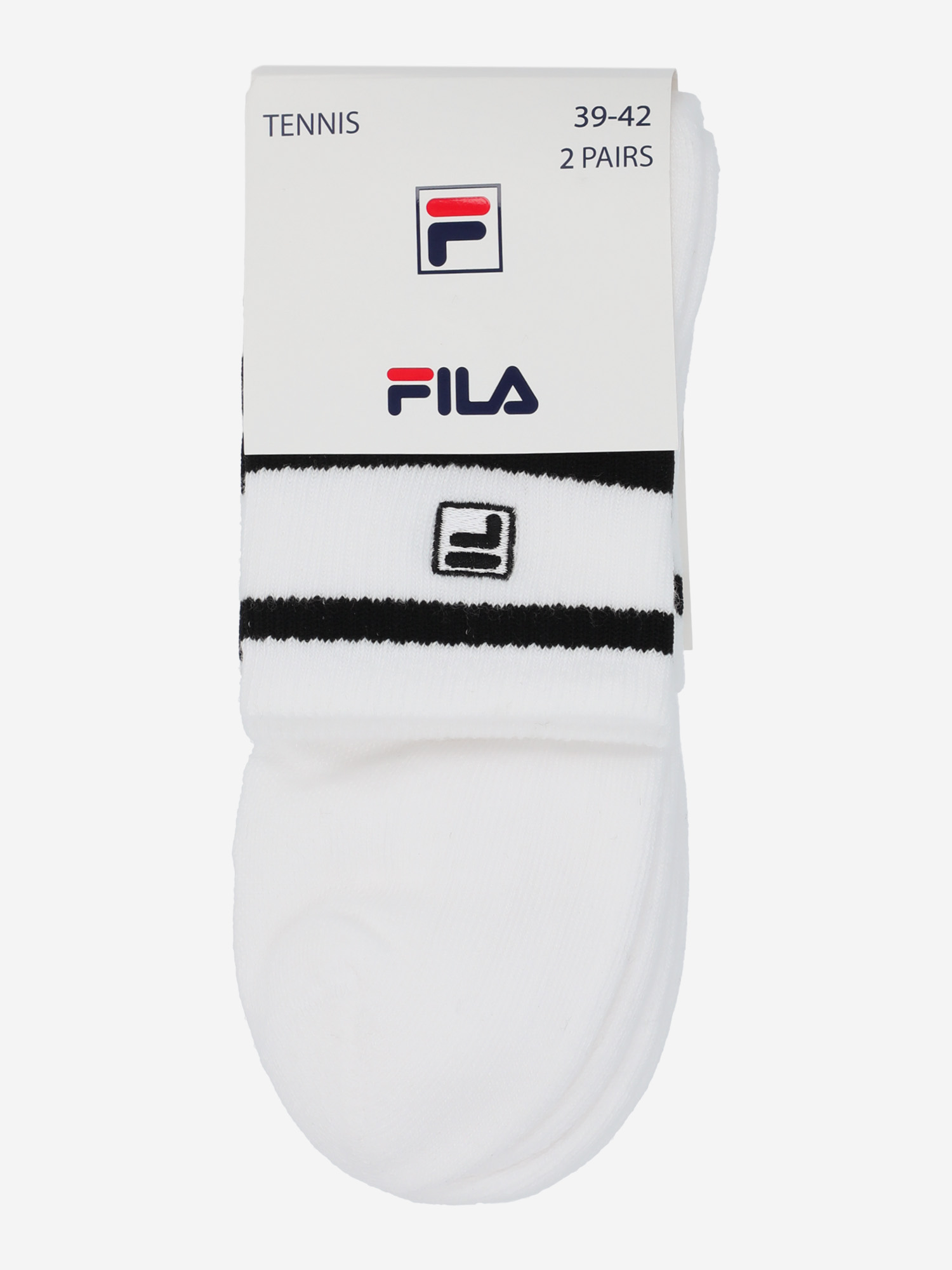 фото Носки fila, 2 пары, белый