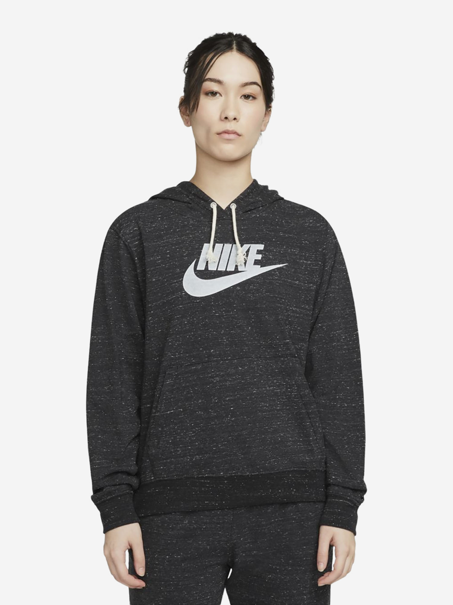 

Толстовка женская Nike W NSW GYM VNTG GFX EASY PO HD, Черный
