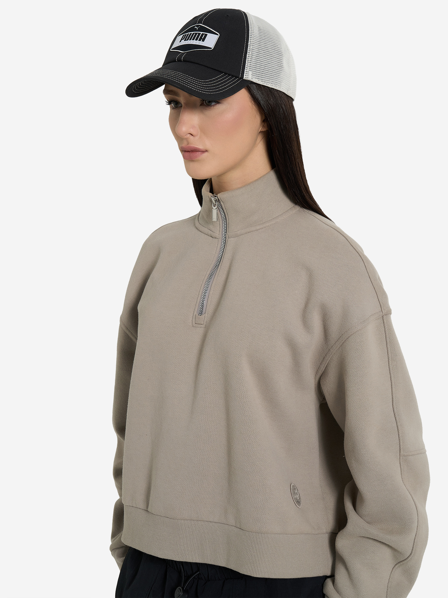 фото Бейсболка puma racing classics trucker, черный