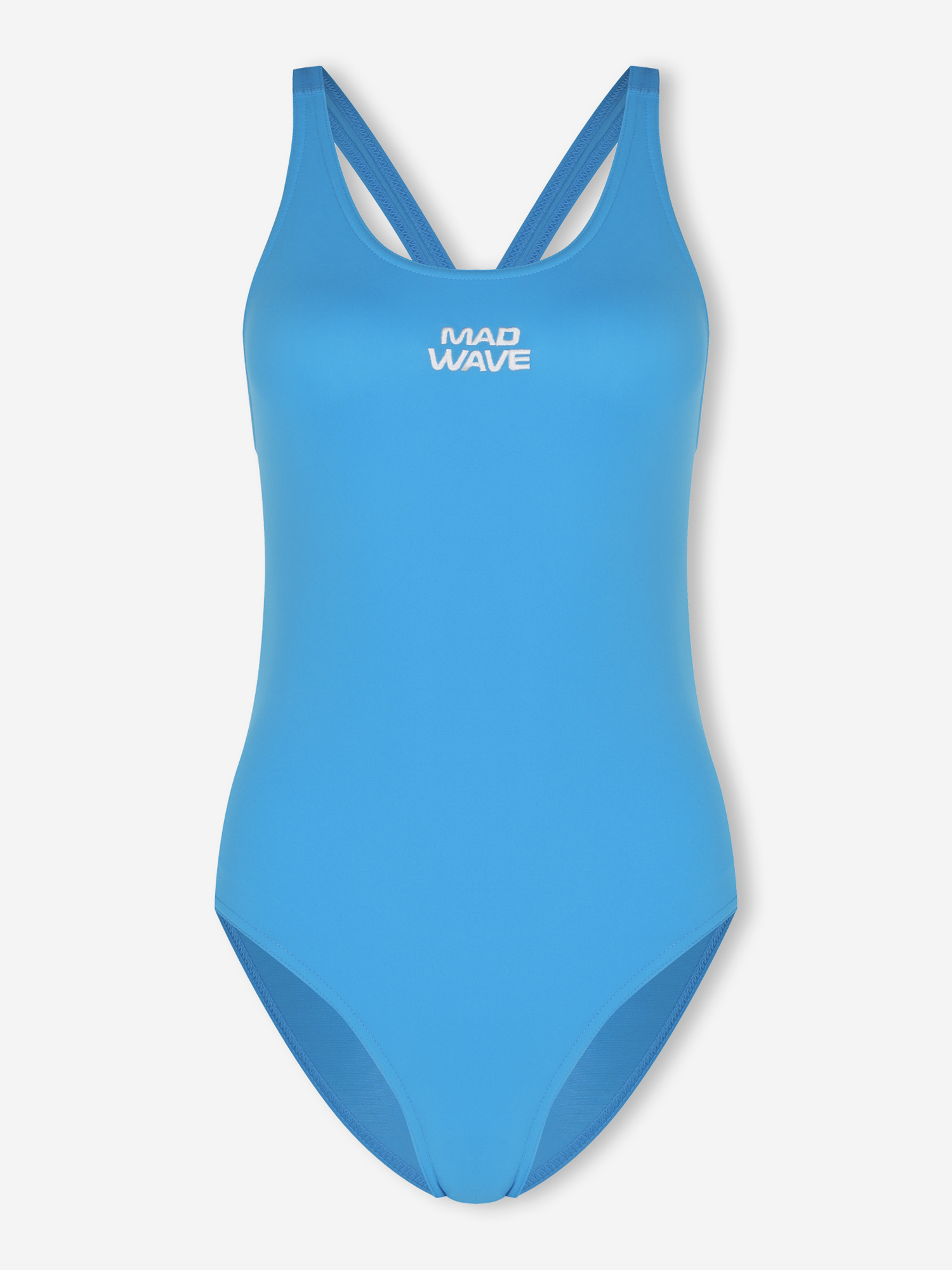 Купальник слитный женский Mad Wave Lada Lining, голубой, арт. M146202M41-08WCN