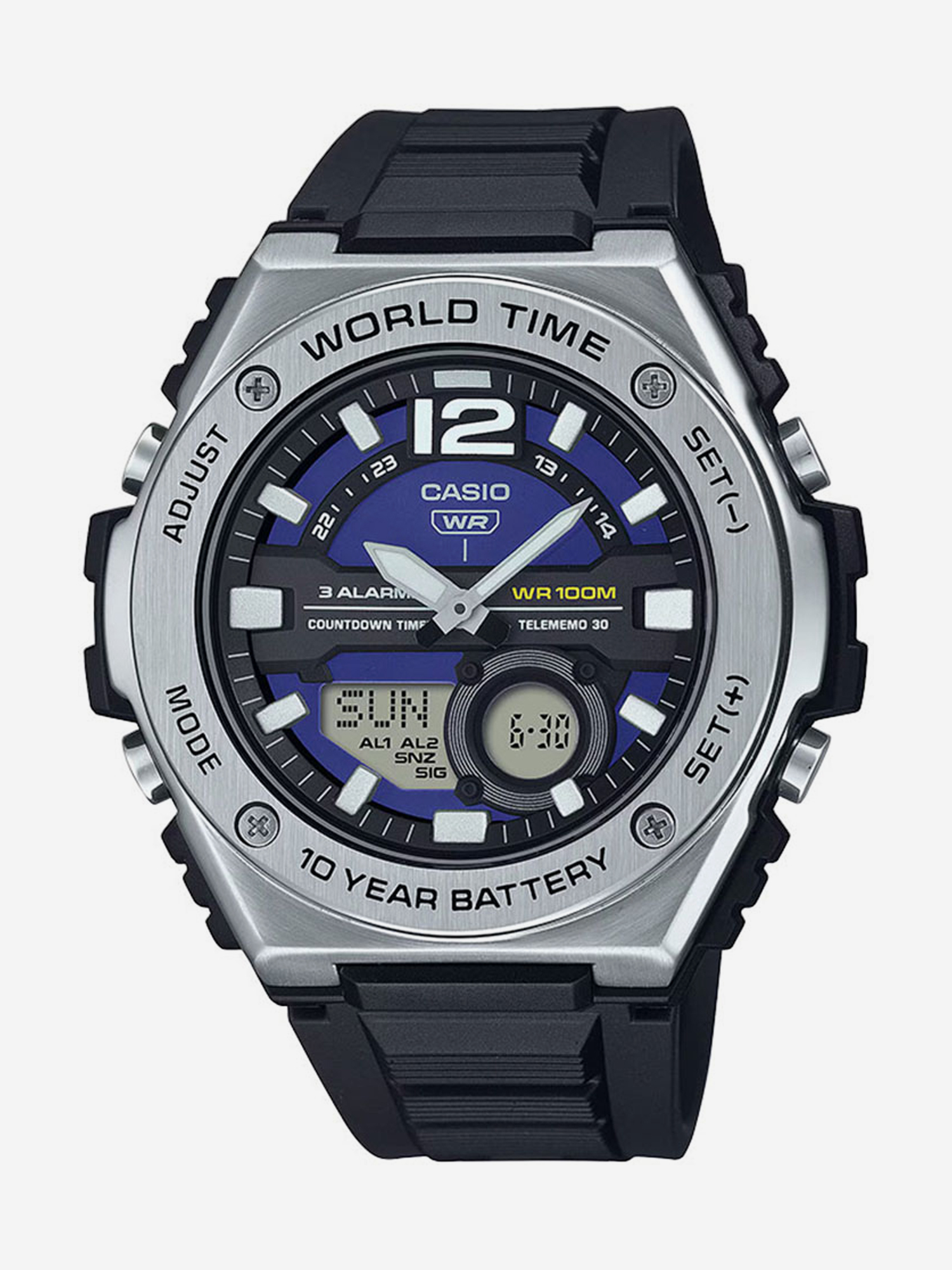 

Наручные часы Casio Collection MWQ-100H-2A, Черный