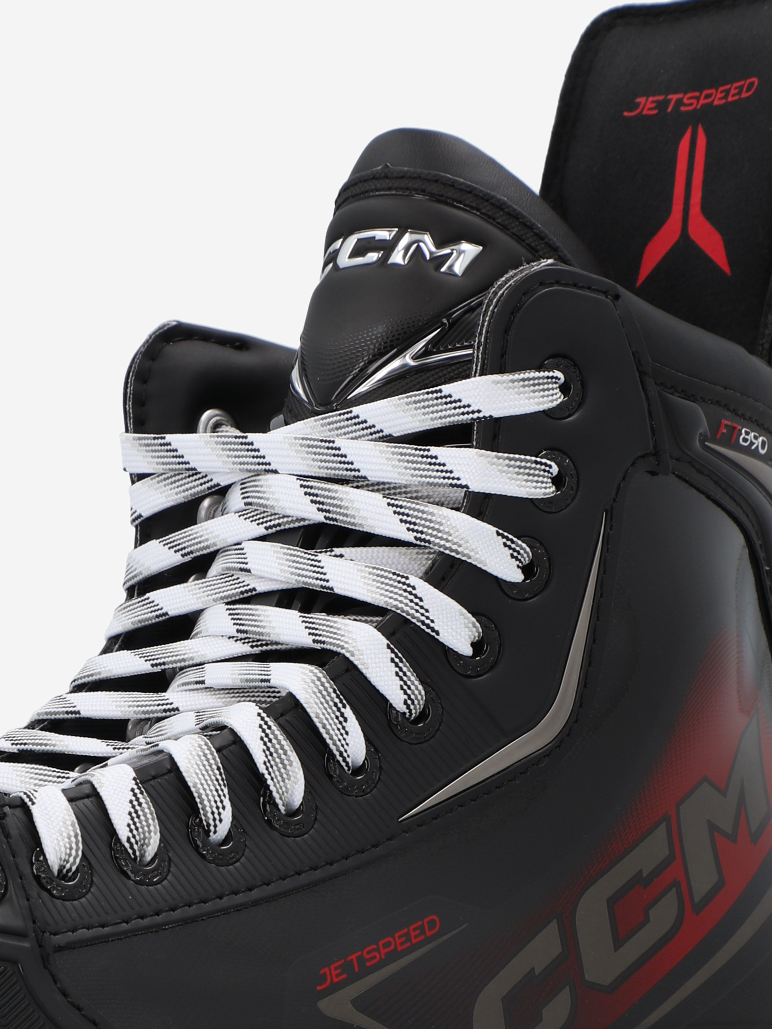 фото Коньки хоккейные ccm sk jetspeed 890 sr regular, черный