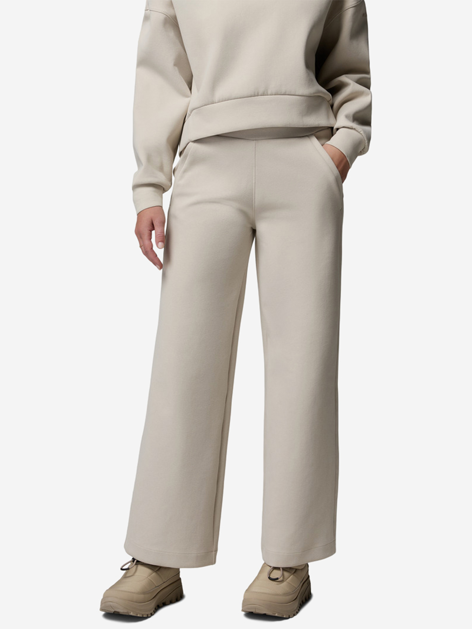Брюки женские Columbia Amazesweats Heavyweight Pant, Бежевый