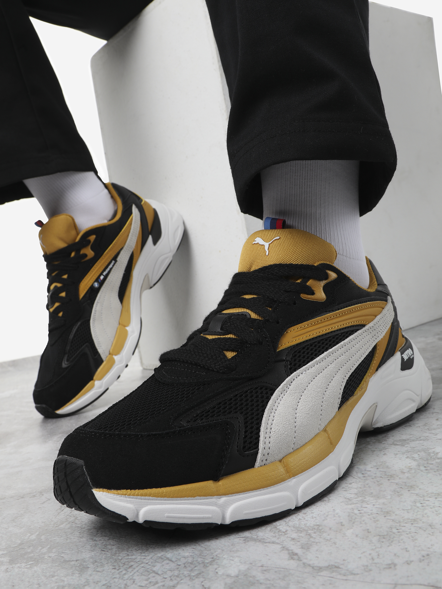 

Кроссовки мужские PUMA BMW MMS Teveris Nitro, Черный
