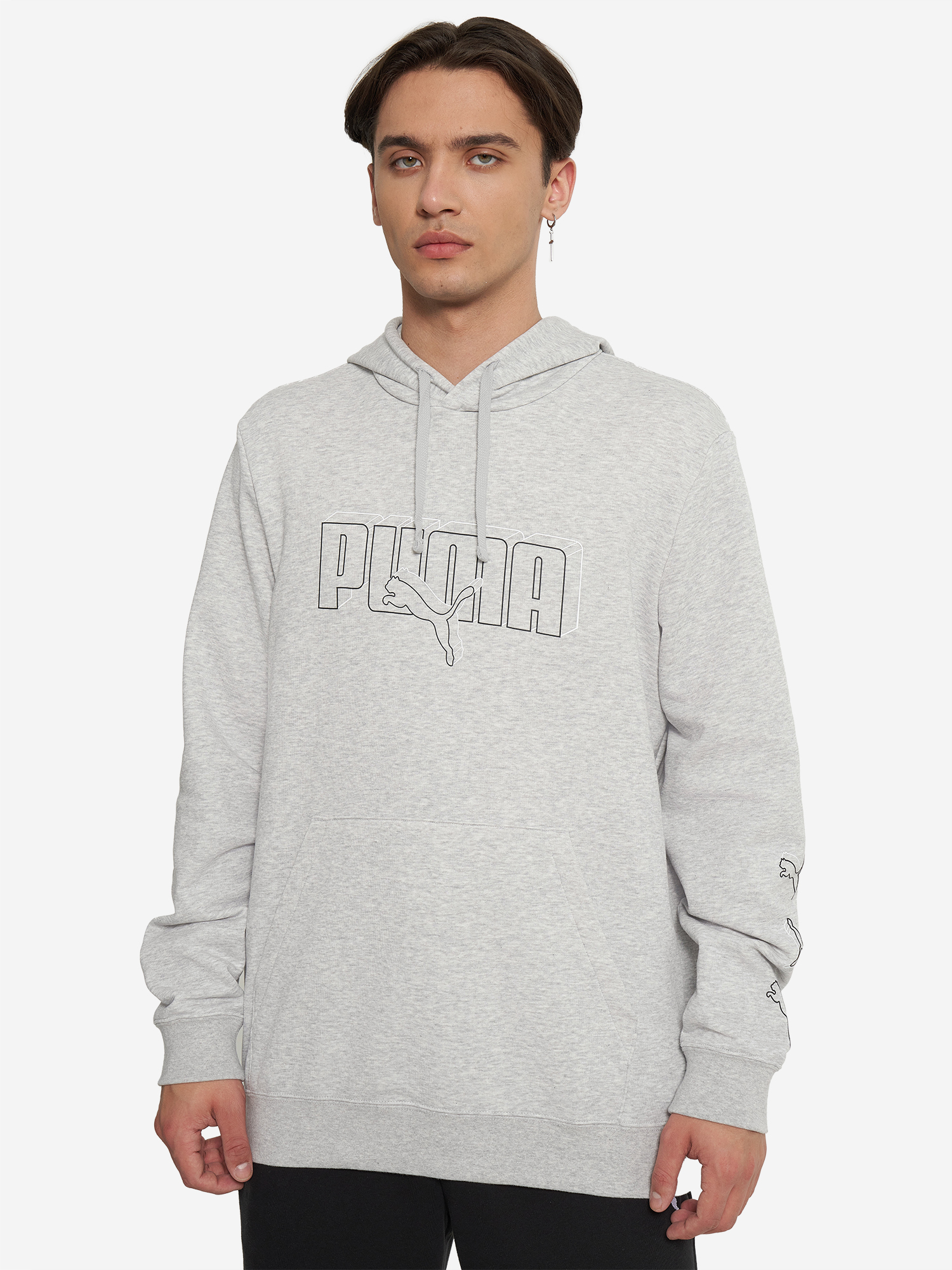 Худи мужское PUMA, Серый 2
