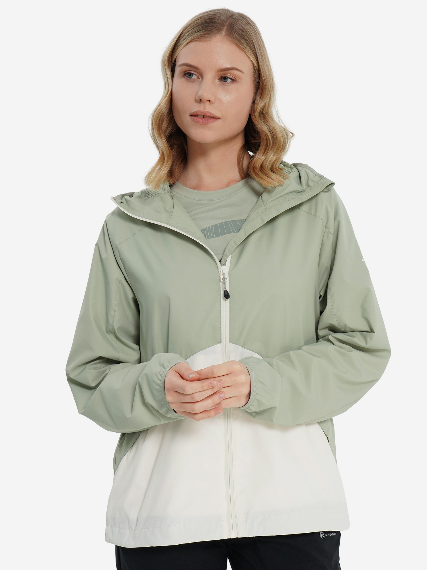 Ветровка женская Northland, зеленый, арт. 35665