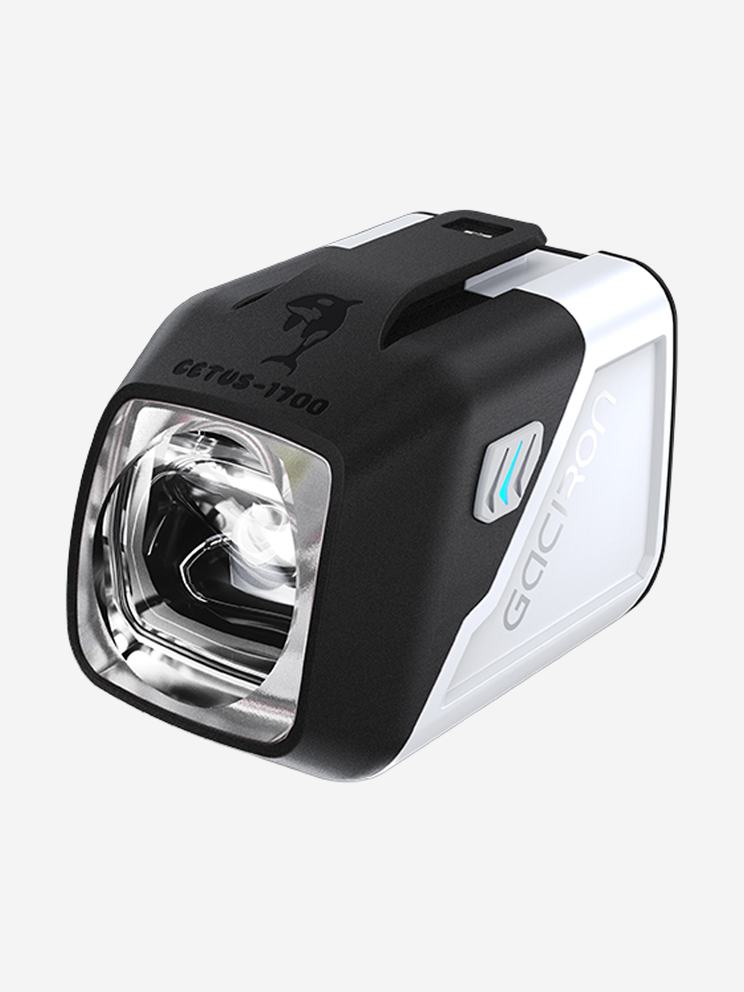 Изображение товара Велосипедный фонарь GACIRON Cetus-1700 белый передний водозащищённый