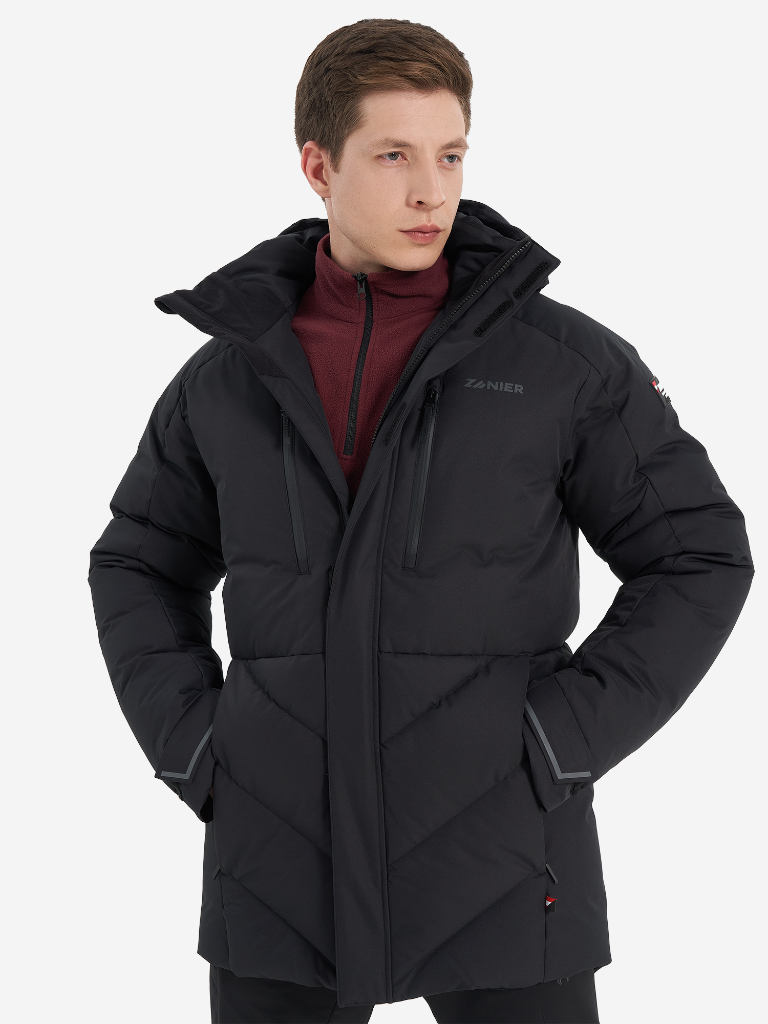 Пуховик мужской Zanier Черный 19999₽