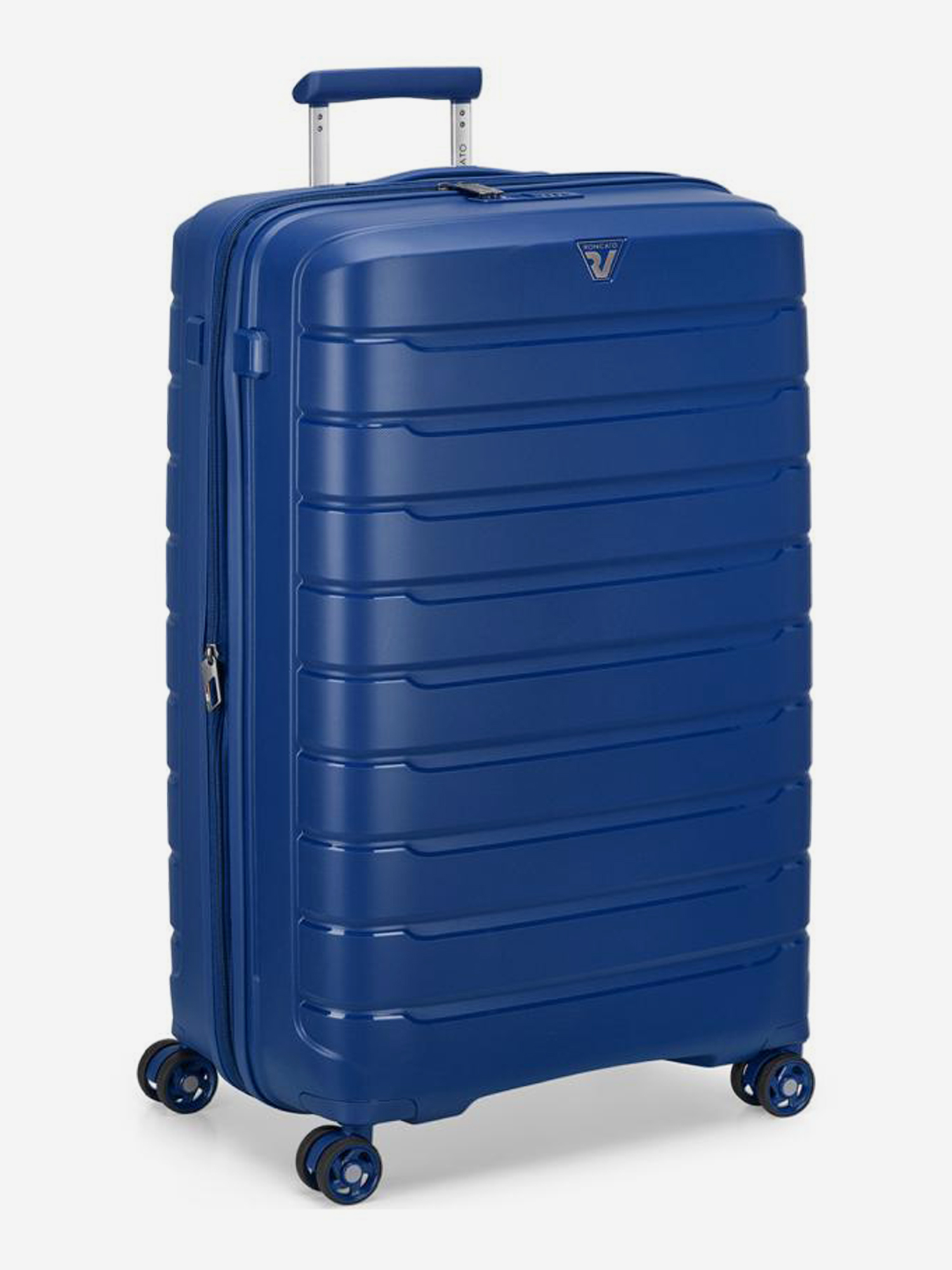 Изображение товара Чемодан Roncato Butterfly 95л 2 отделения с гарантией 5 лет синий