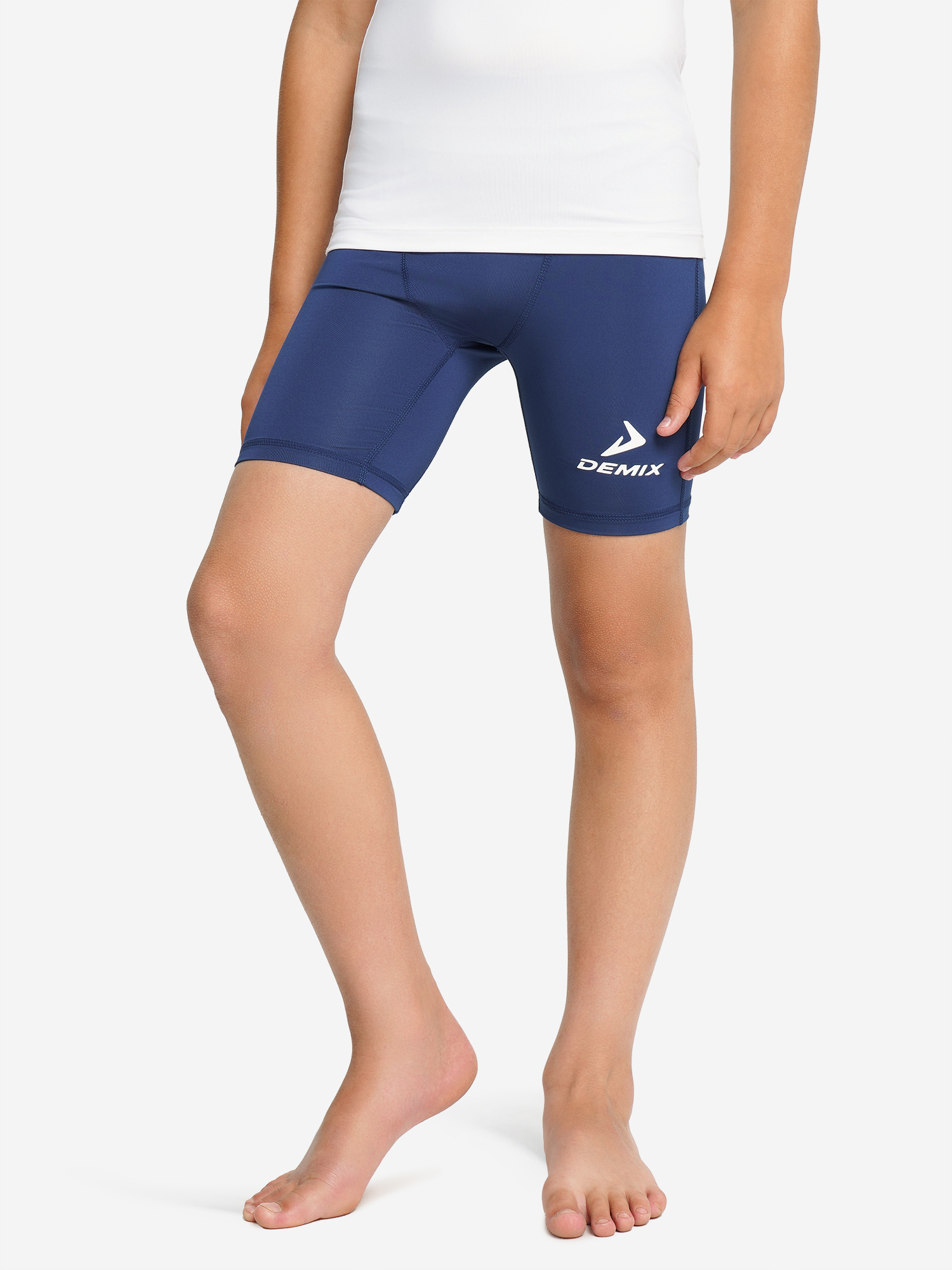 Изображение товара Компрессионные шорты Demix для мальчиков, облегающий покрой, летние