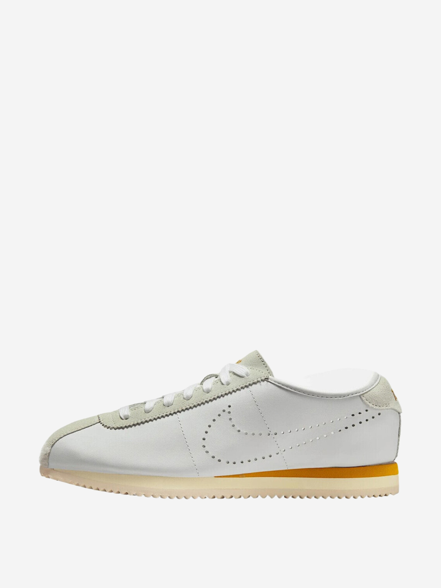 Изображение товара Кроссовки Nike CORTEZ-PERFORATED-SWOOSHDESTN06-WHITE-BRONZE с перфорацией