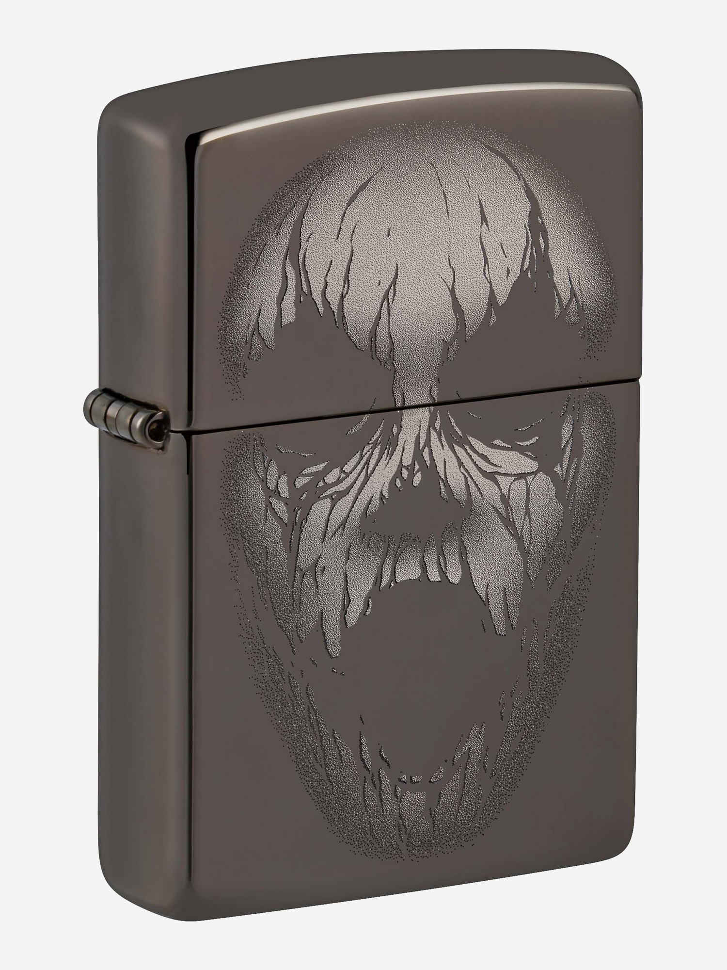 

Зажигалка бензиновая ZIPPO 49799 Screaming Monster, Черный