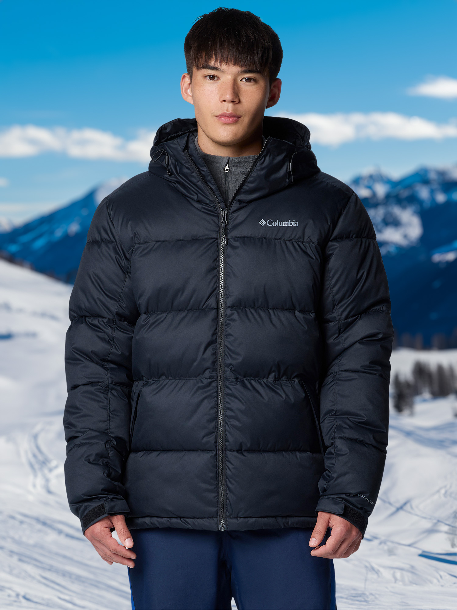 

Куртка утепленная мужская Columbia Slope Style, Черный