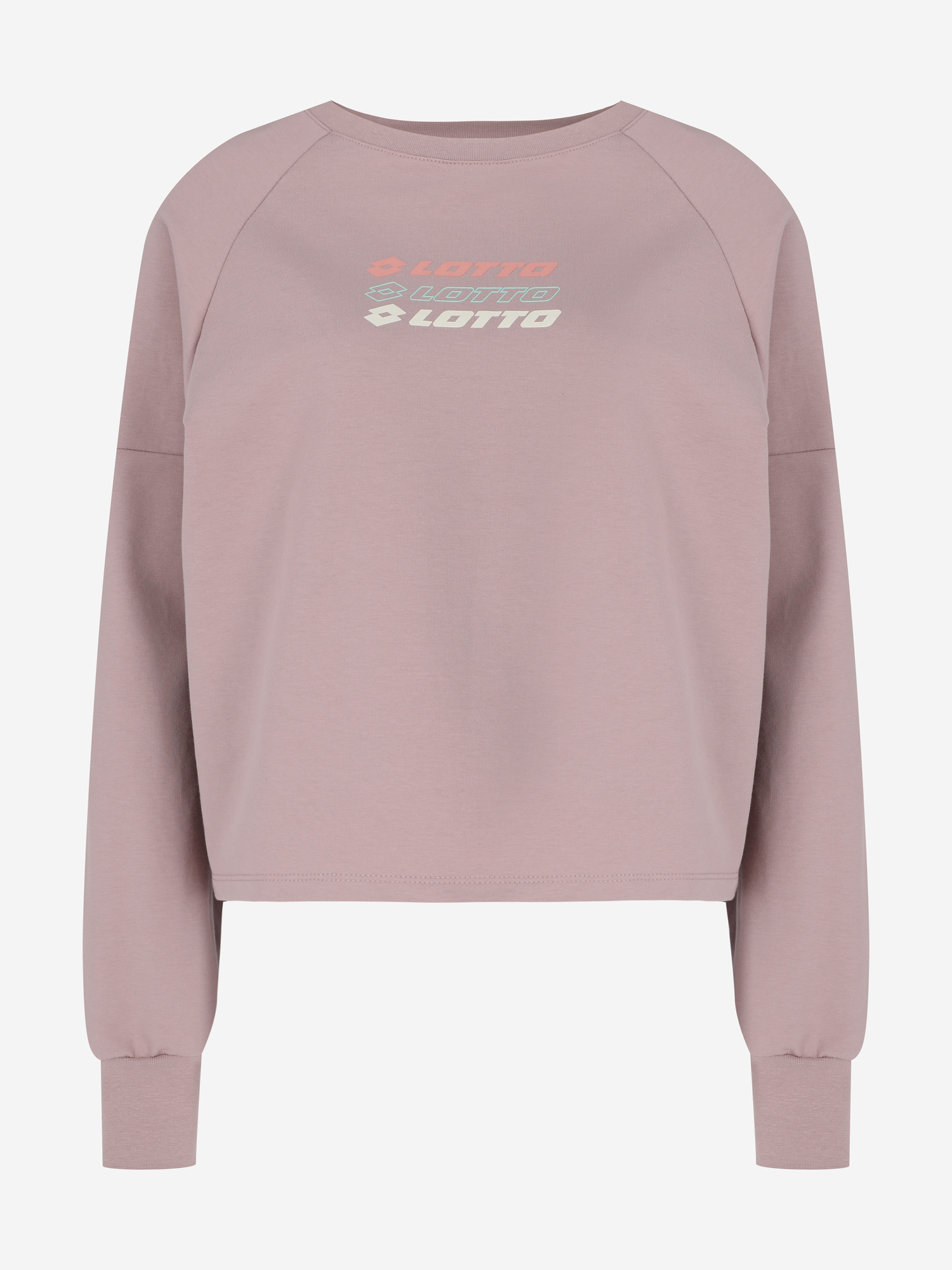 Свитшот женский Lotto Blocco Crewneck, Фиолетовый LTA241F620L0W-77, размер 52 - фото 7