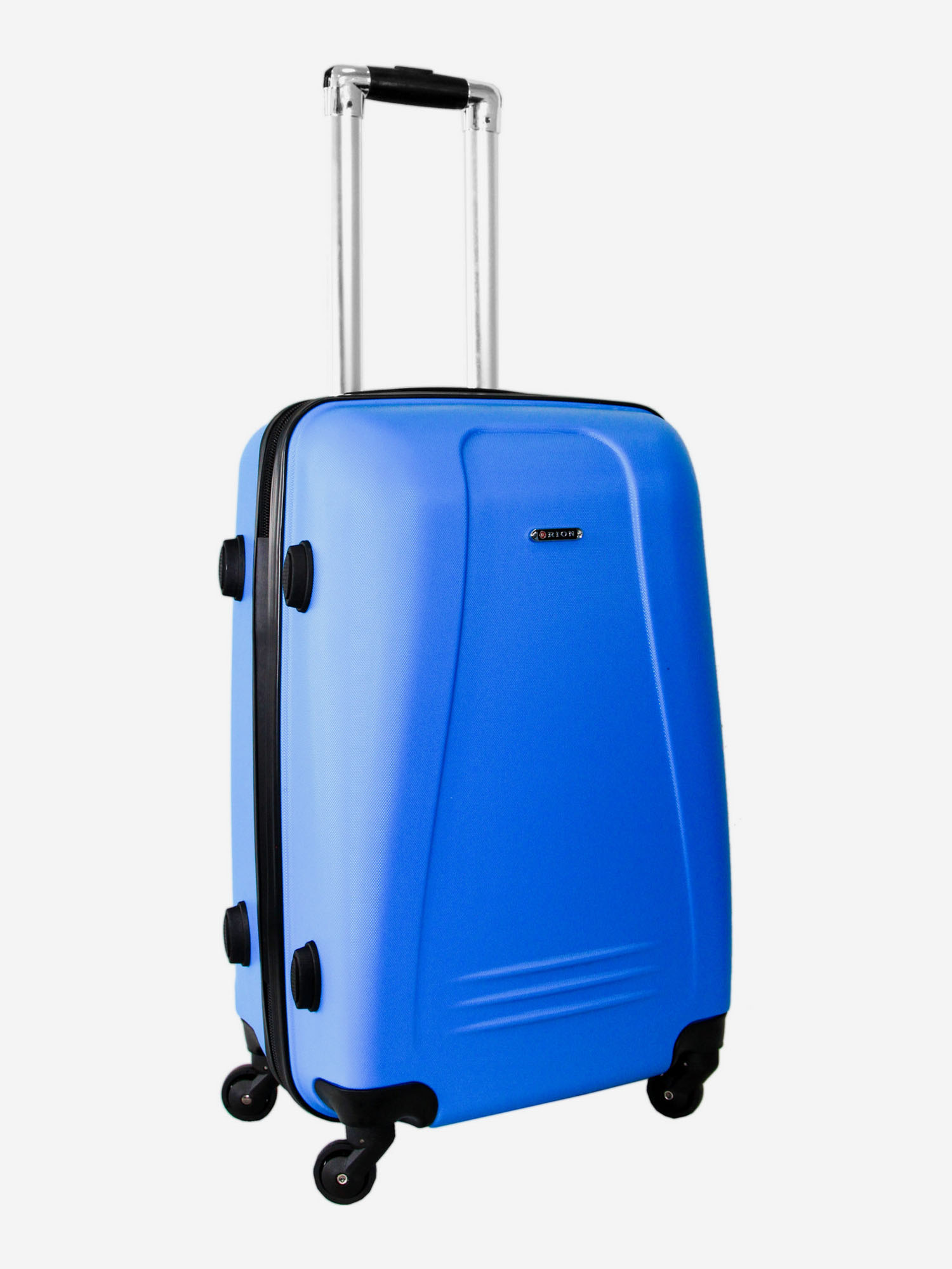 Изображение товара Чемодан Рион+ голубой средний легкий вместительный для путешествий