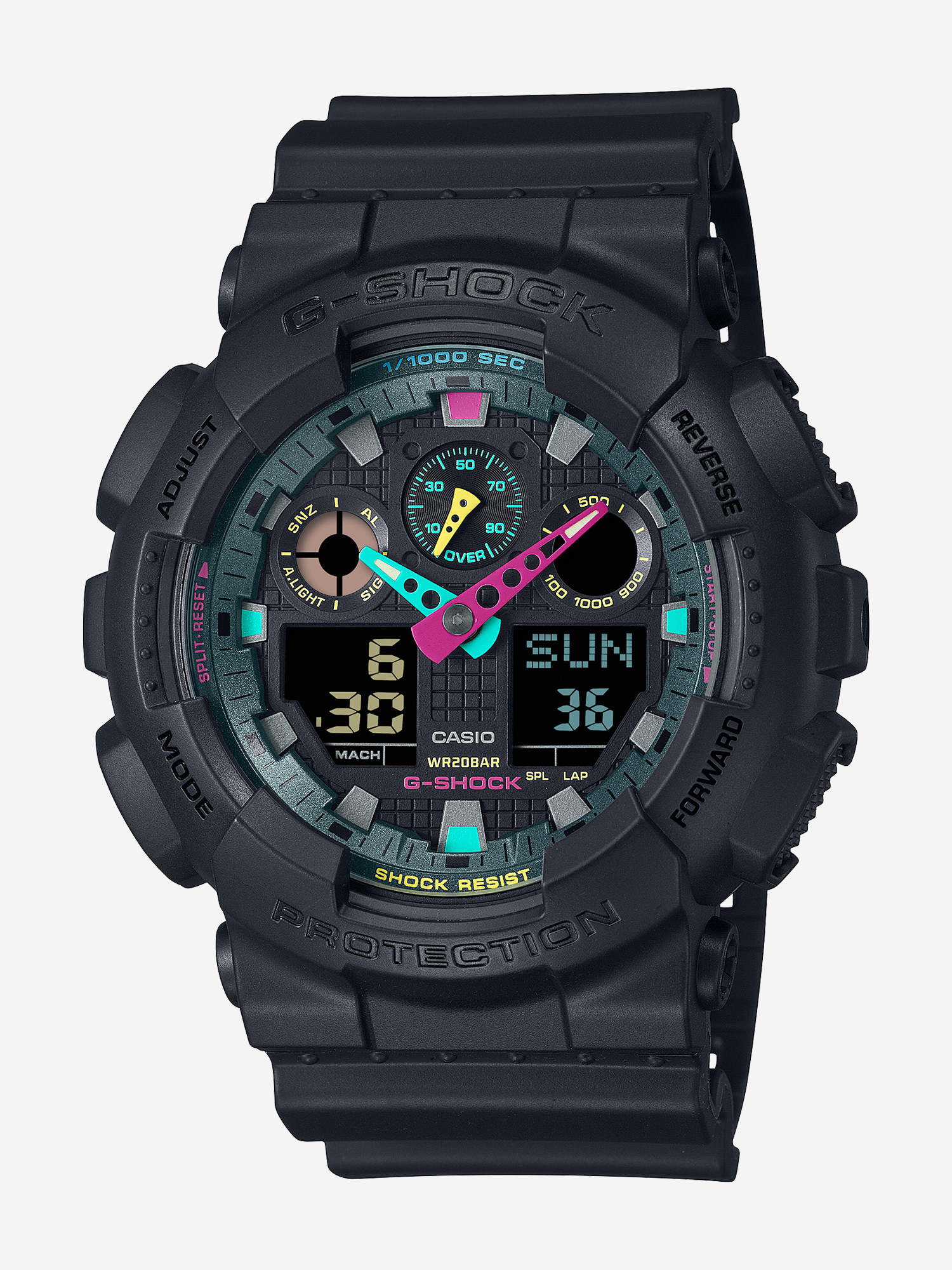 

Наручные часы Casio G-Shock GA-100MF-1A, Черный