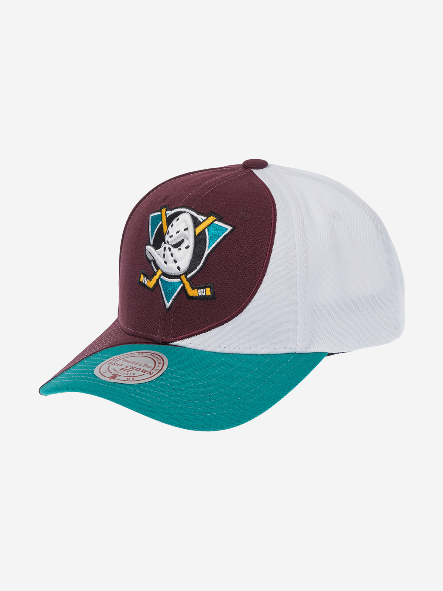 Изображение товара Бейсболка MITCHELL NESS HP10390-ADUPURP Anaheim Ducks NHL фиолетовая
