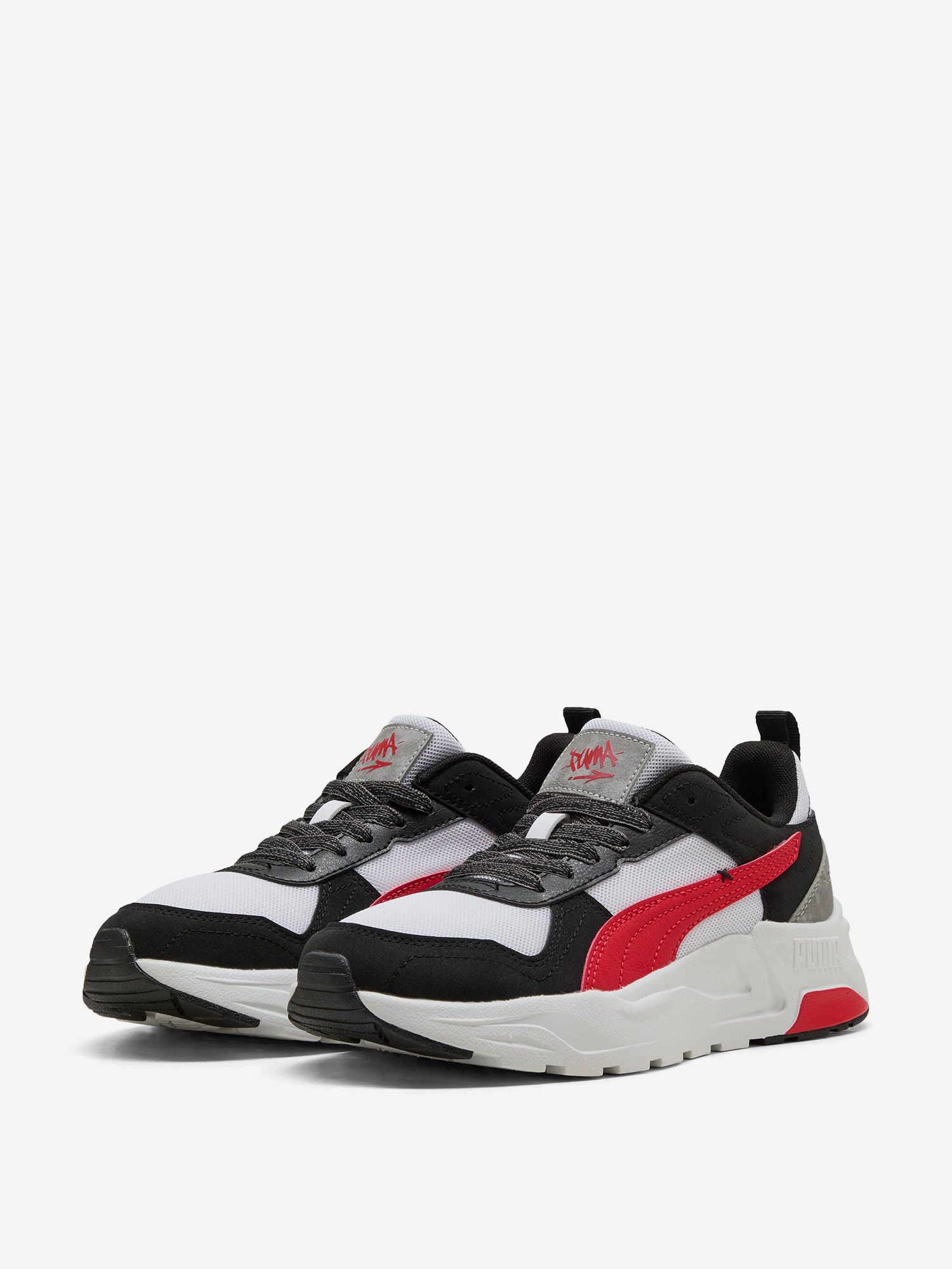 Кроссовки детские PUMA Trinity 2 Lt Mid 90 S, Черный 2