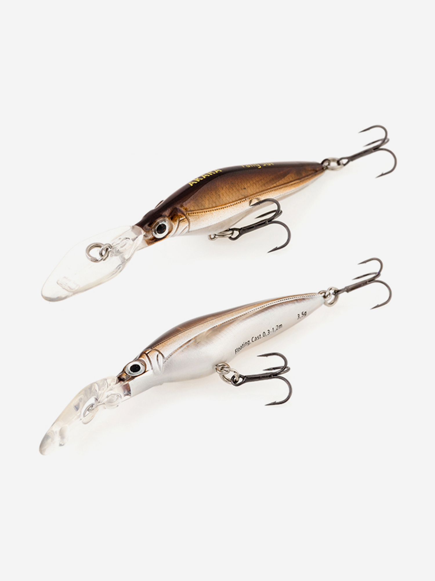 

Воблер Akara Fang 50F 3,5 гр. (1/8 oz 2,0 in) A151, Мультицвет