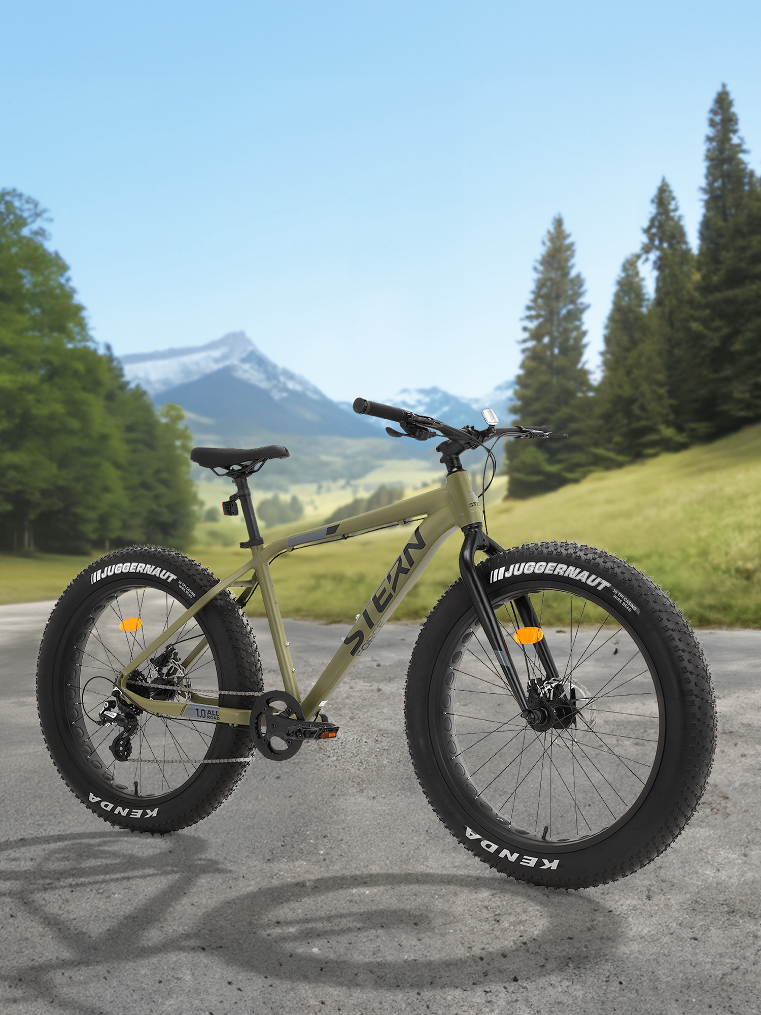 

Велосипед горный Stern Force Fat 26", Серый