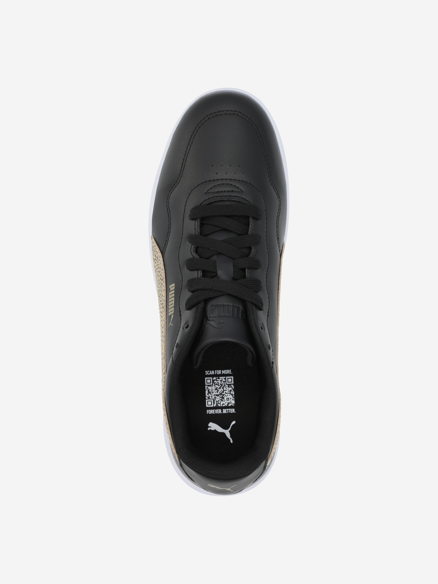 Кеды женские PUMA Court Lally Topcat, Черный 5