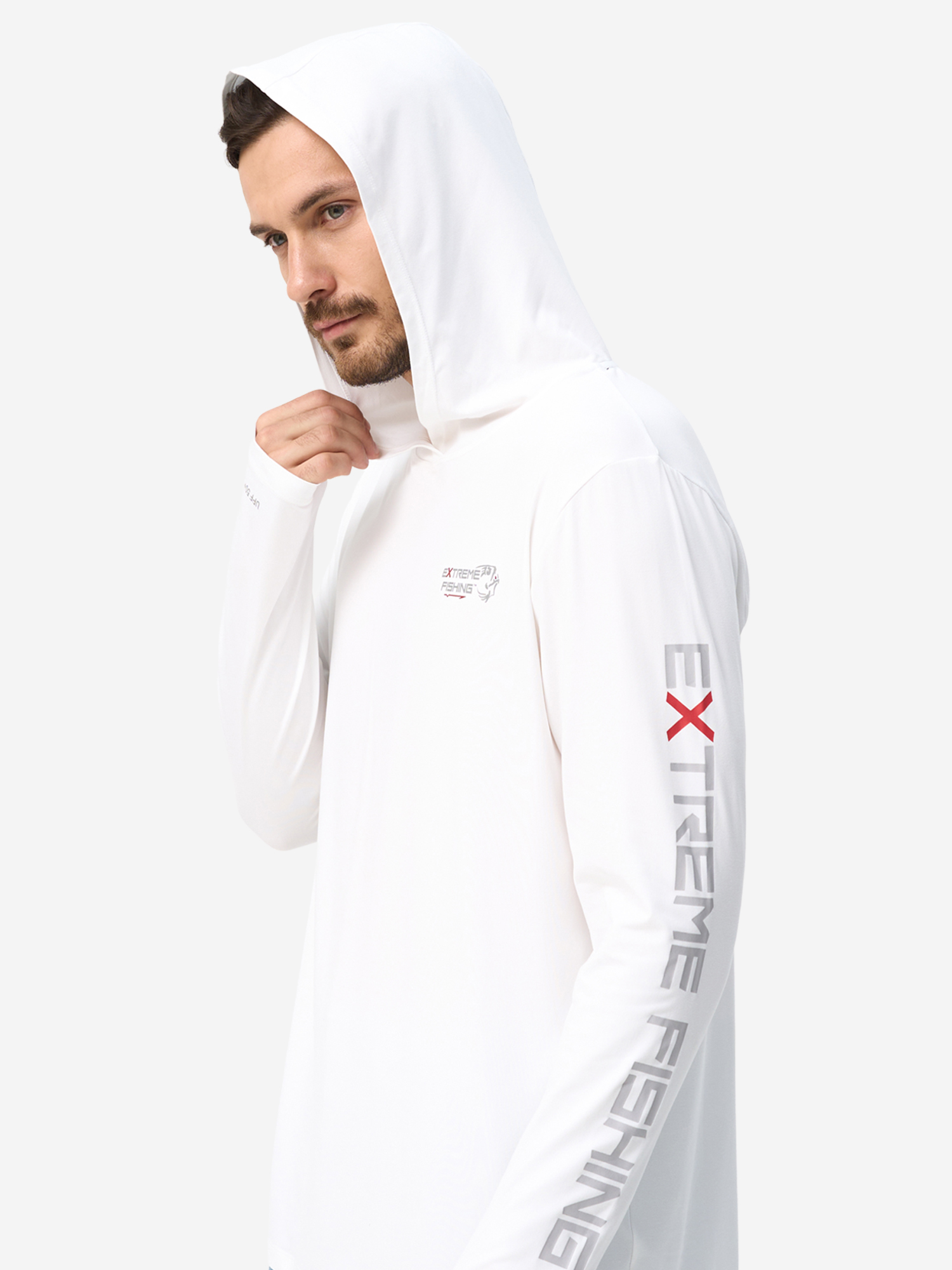 Изображение товара Мужской лонгслив Extreme Fishing PSS-G304H с капюшоном защита от солнца UPF50+