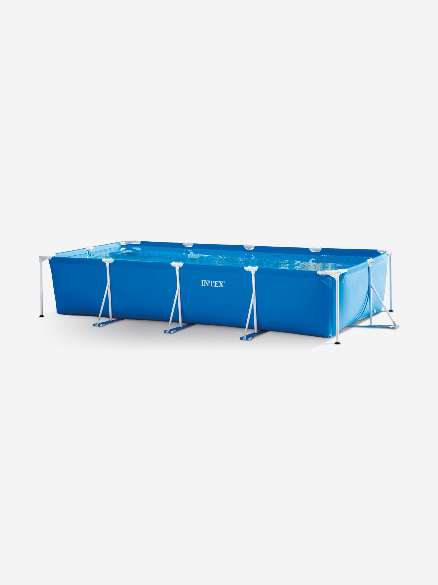 

Бассейн каркасный Intex Rectangular Frame, 450x220x84 см, синий, Синий