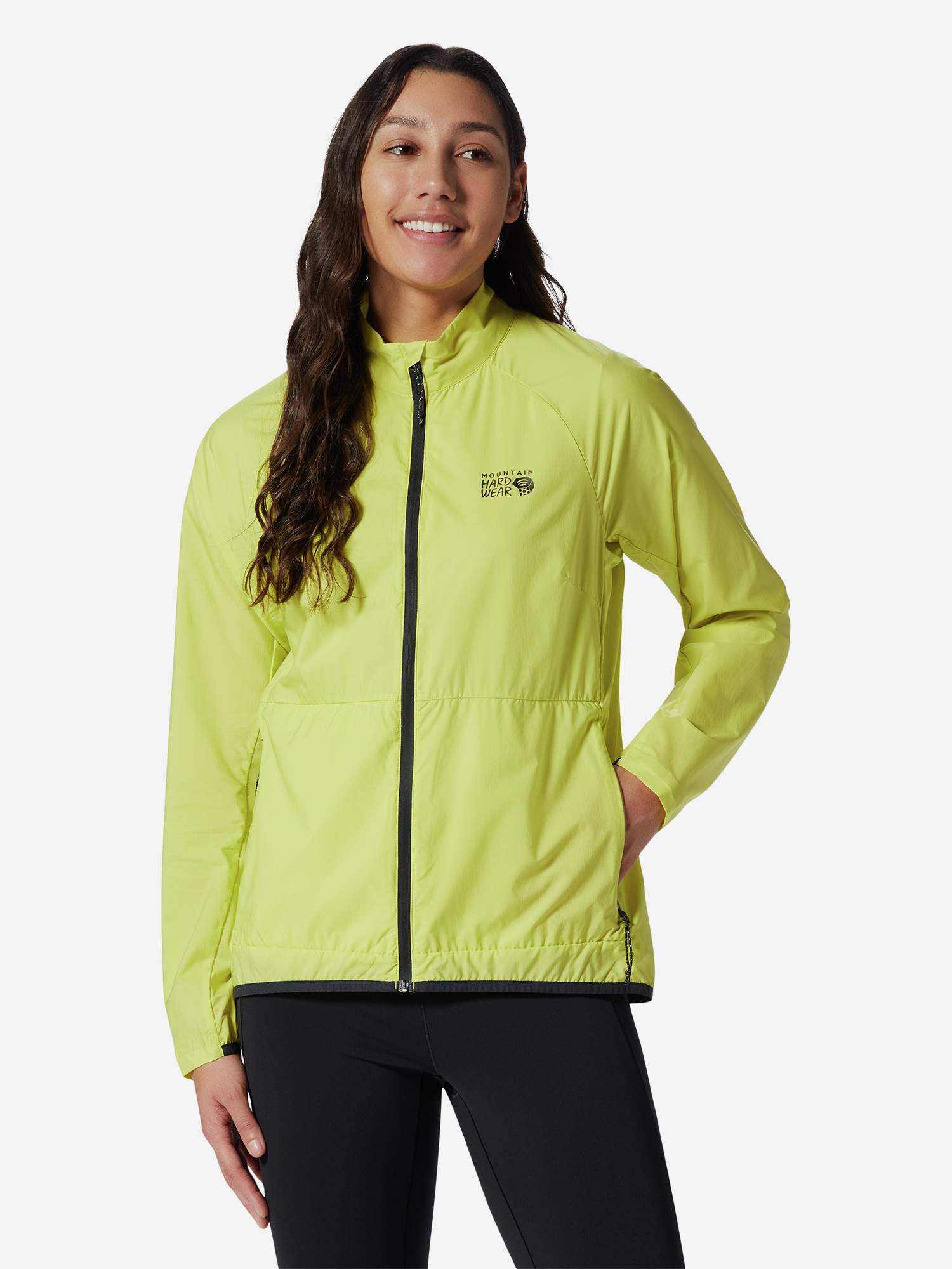 

Ветровка женская Mountain Hardwear Kor AirShell Full Zip Jacket, Желтый