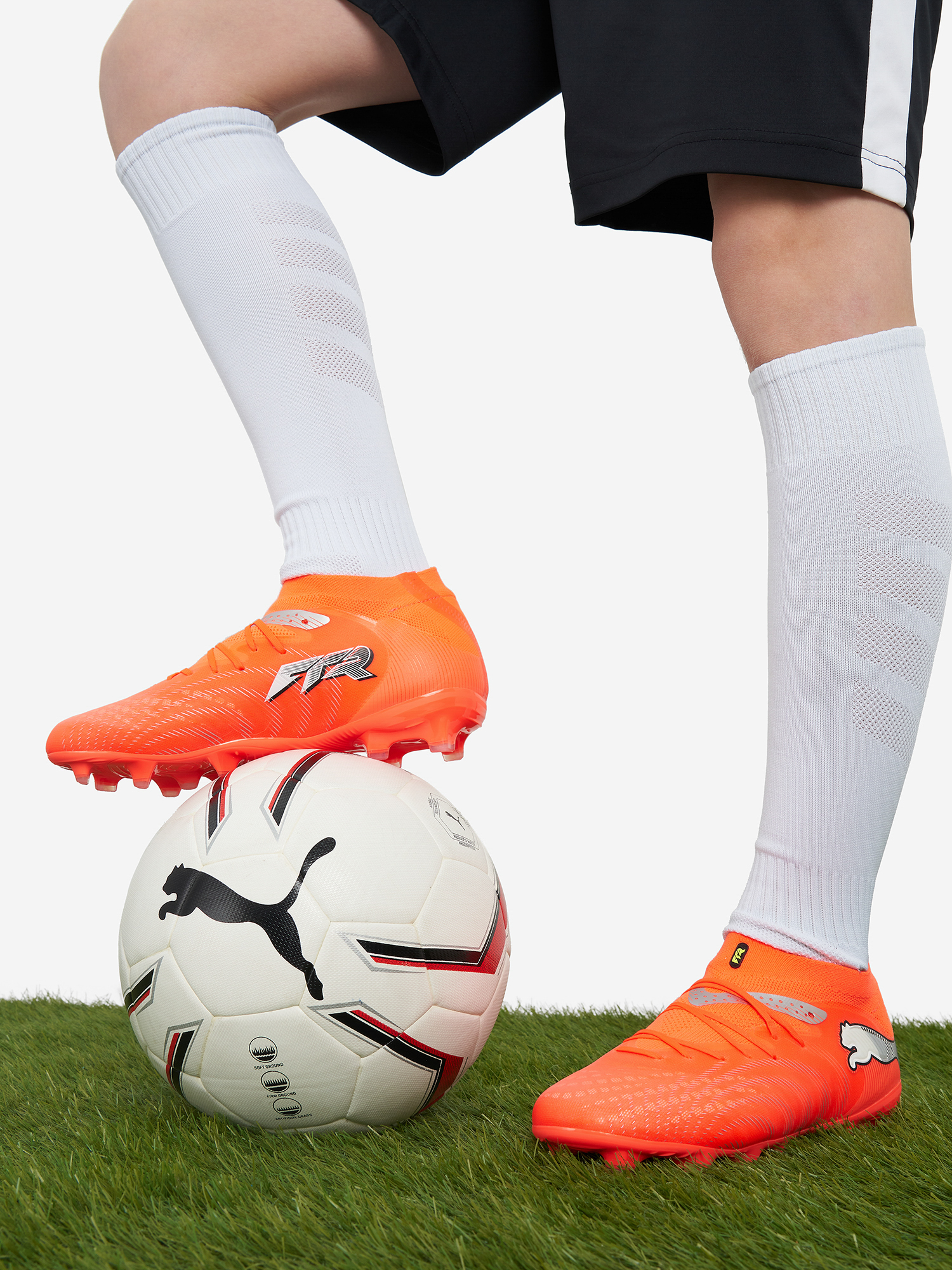 Бутсы Puma Future 9 Pro Fg/Ag, красный, арт. 33806