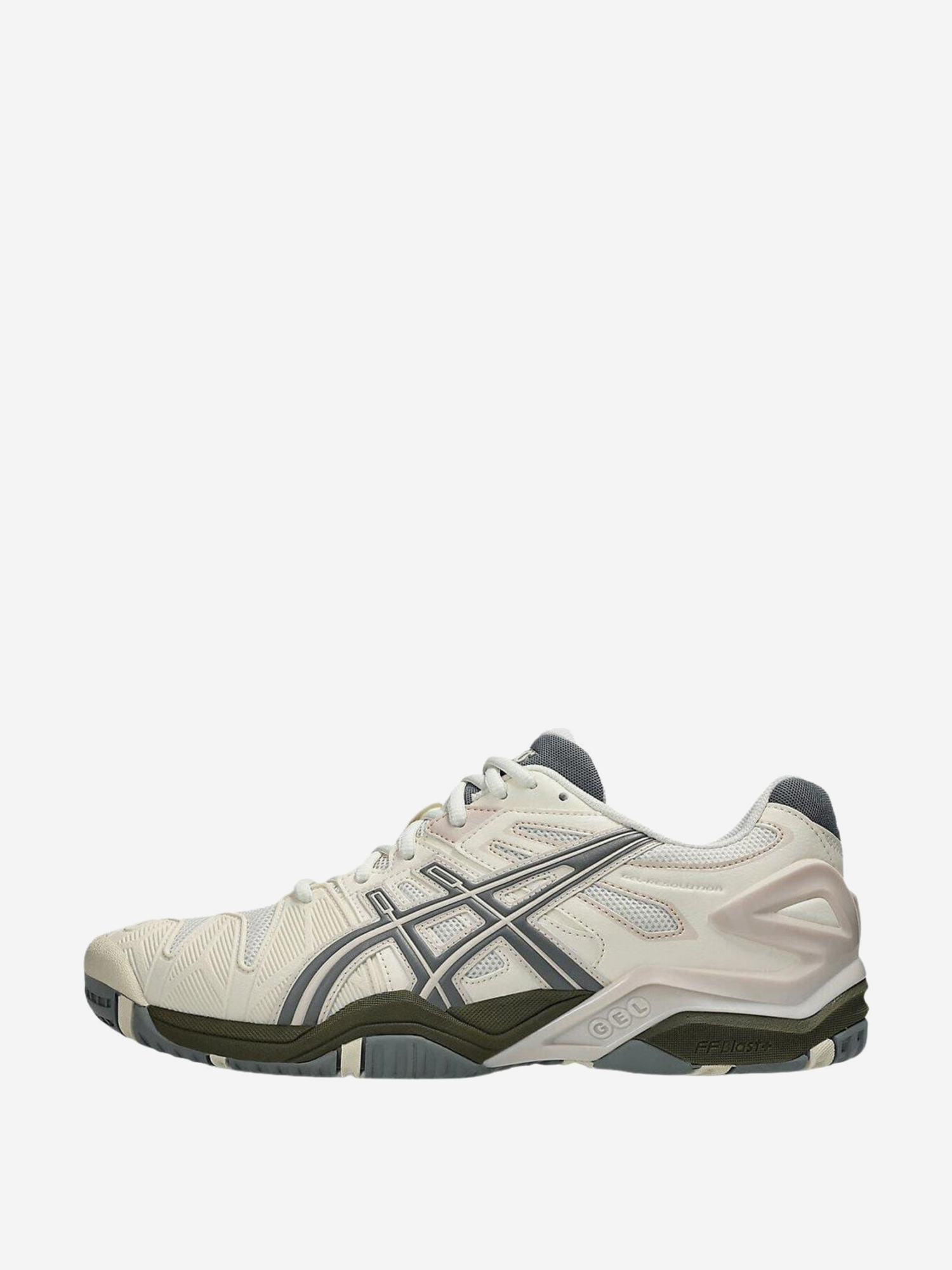 Изображение товара Кроссовки мужские ASICS GEL-RESOLUTION 5, Бежевый/серый/оливковый