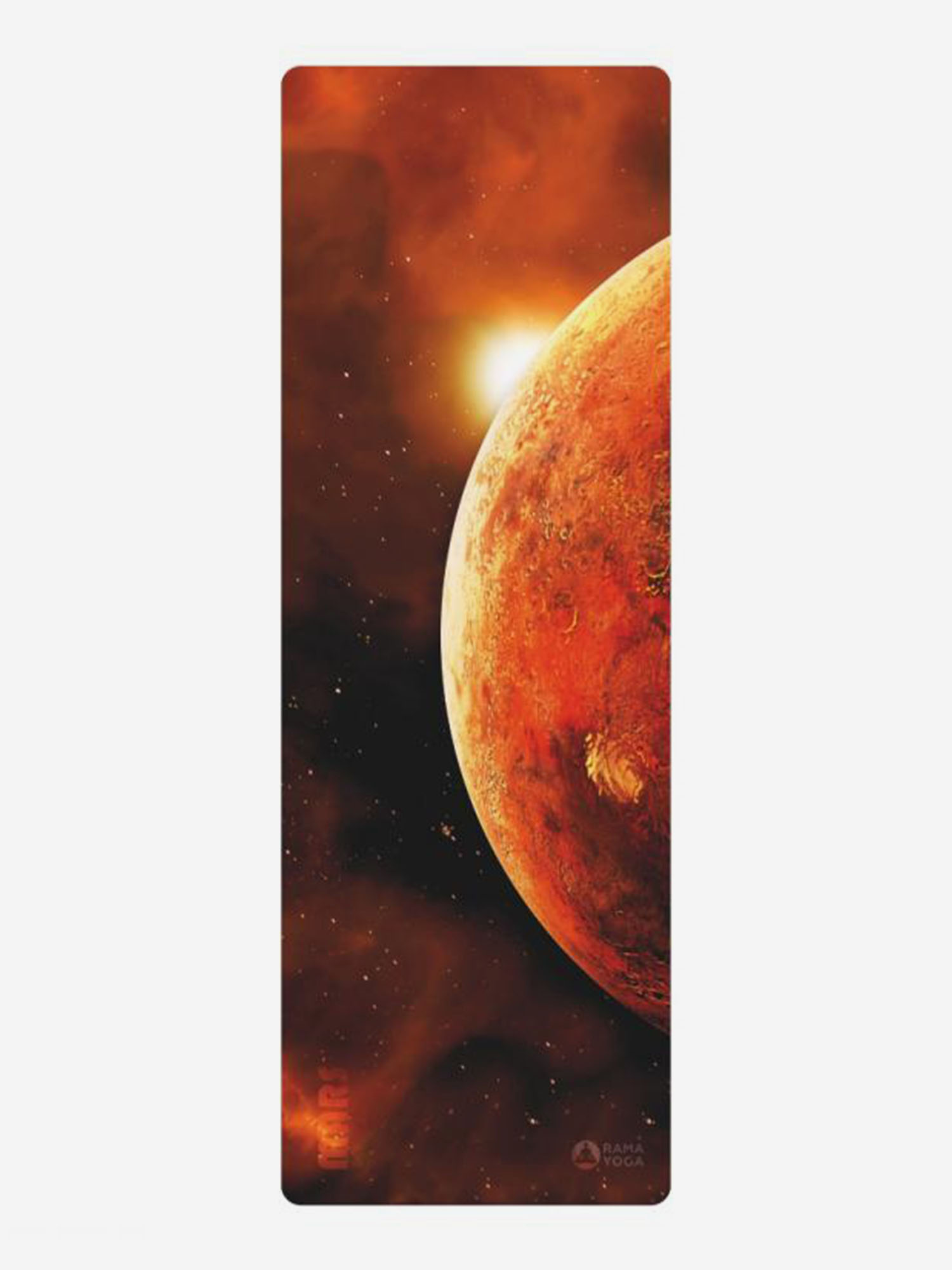

Коврик для йоги, фитнеса и пилатеса Mars Space Collection из микрофибры и каучука, 3,5 мм, Коричневый