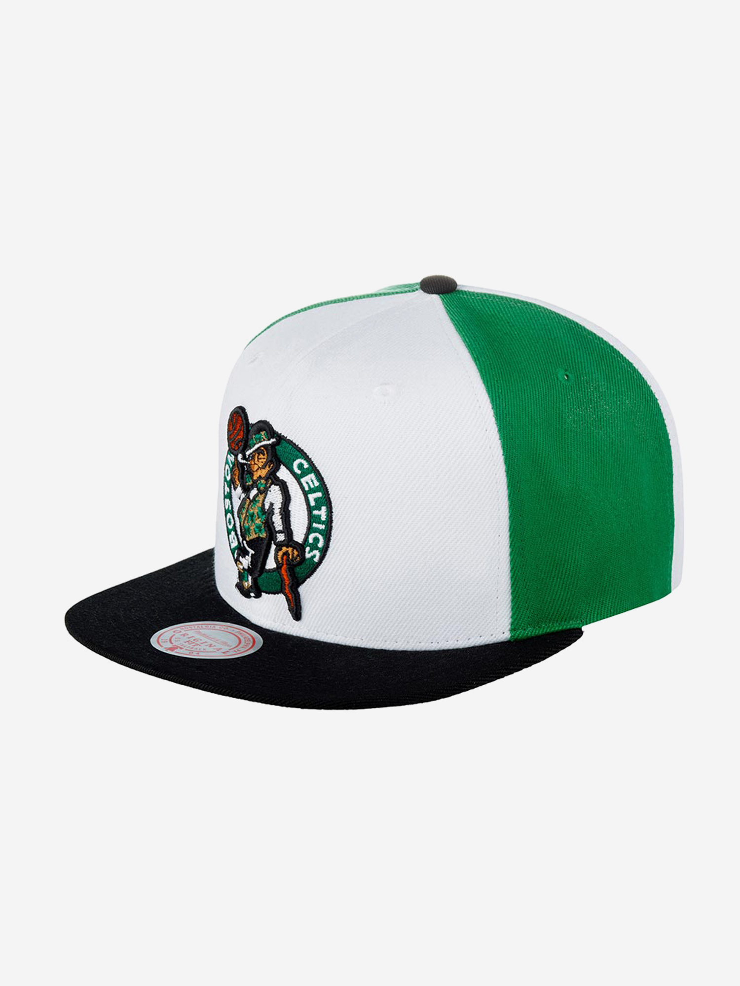 

Бейсболка с прямым козырьком MITCHELL NESS 6HSSSH21298-BCEWHBK Boston Celtics NBA (белый), Белый