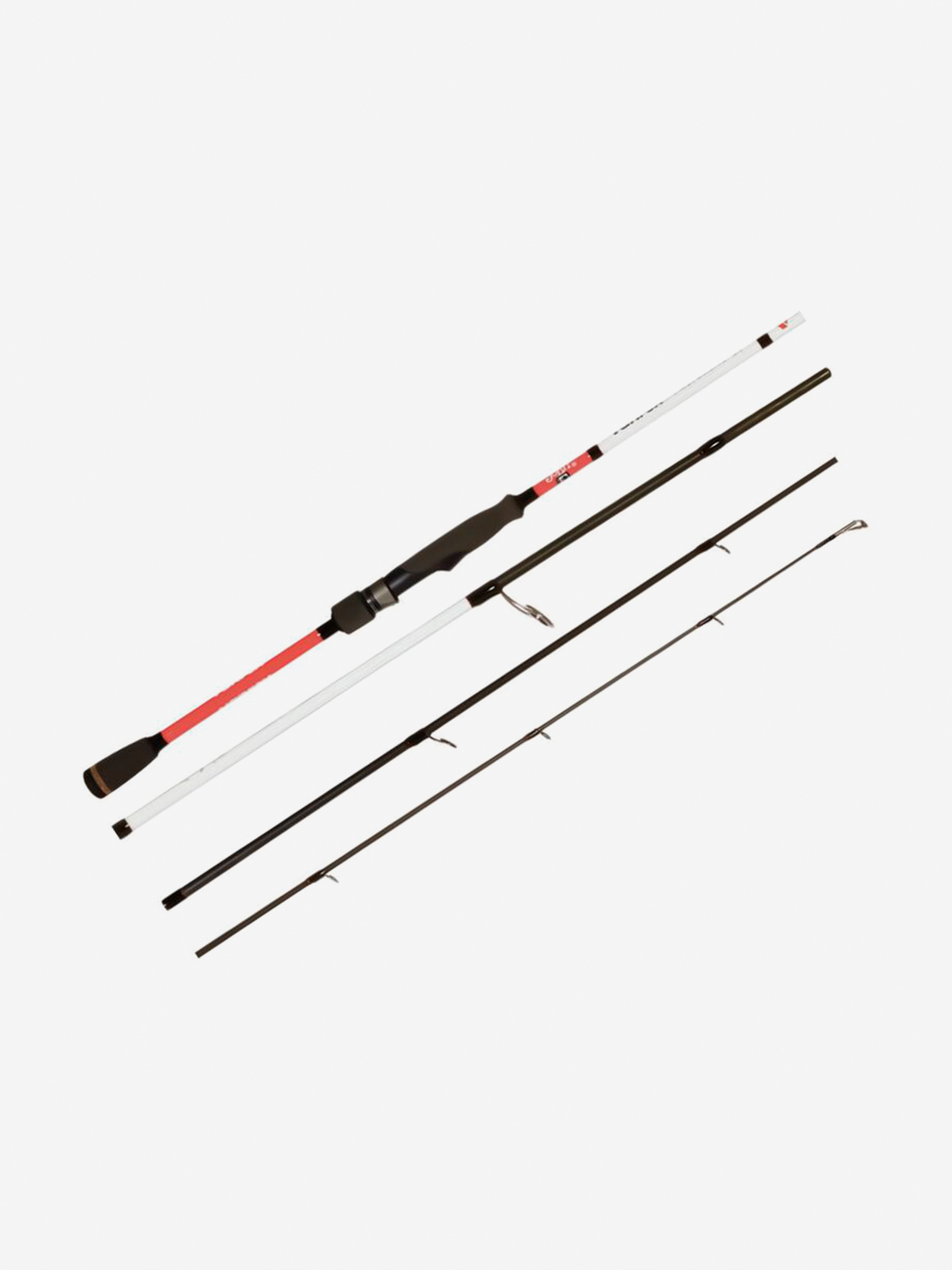 Изображение товара Спиннинг Lucky John Vanrex TWITCHING TRAVEL 14 2.24, Черный/красный/белый