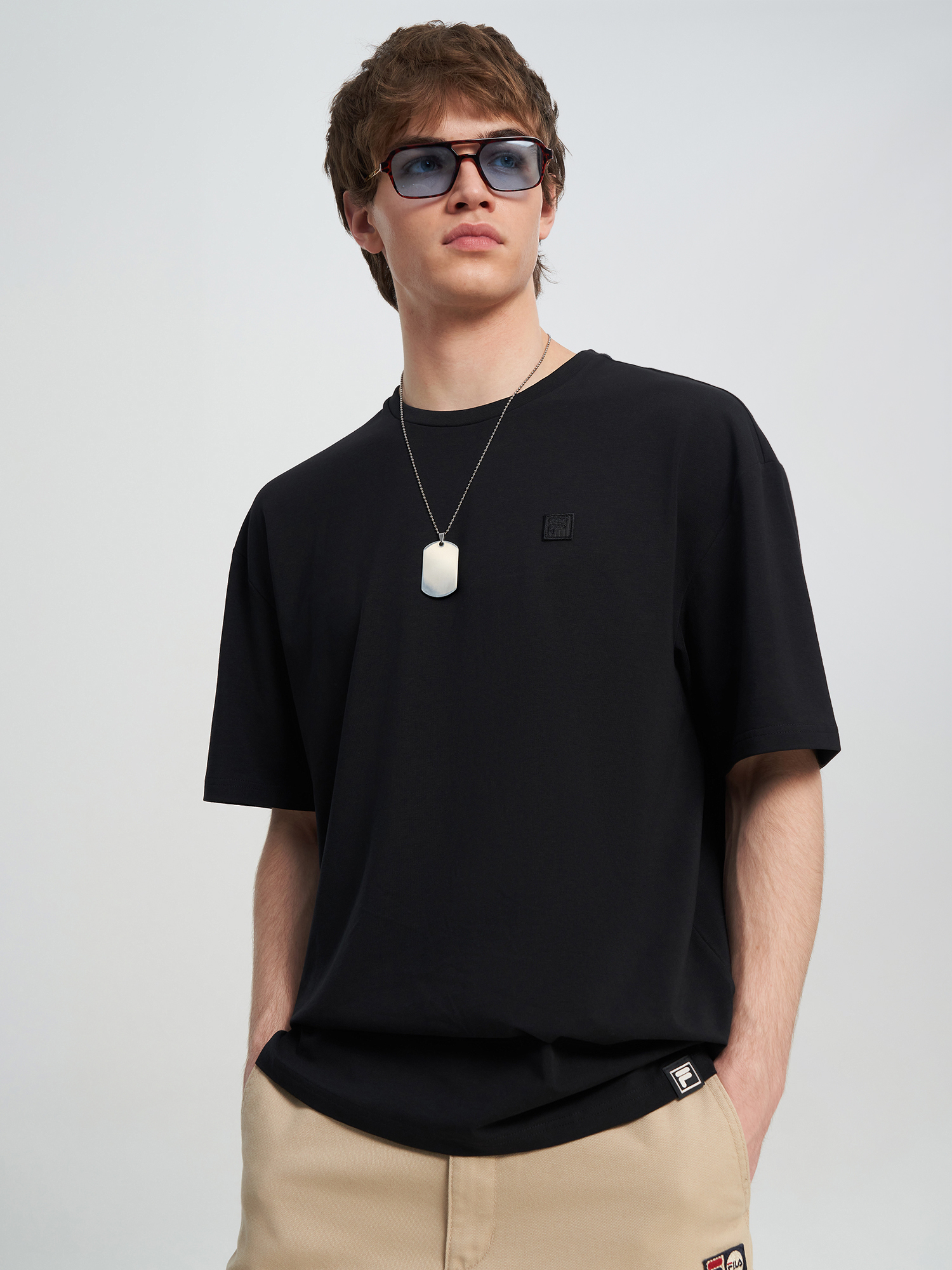 Футболка мужская FILA, Черный
