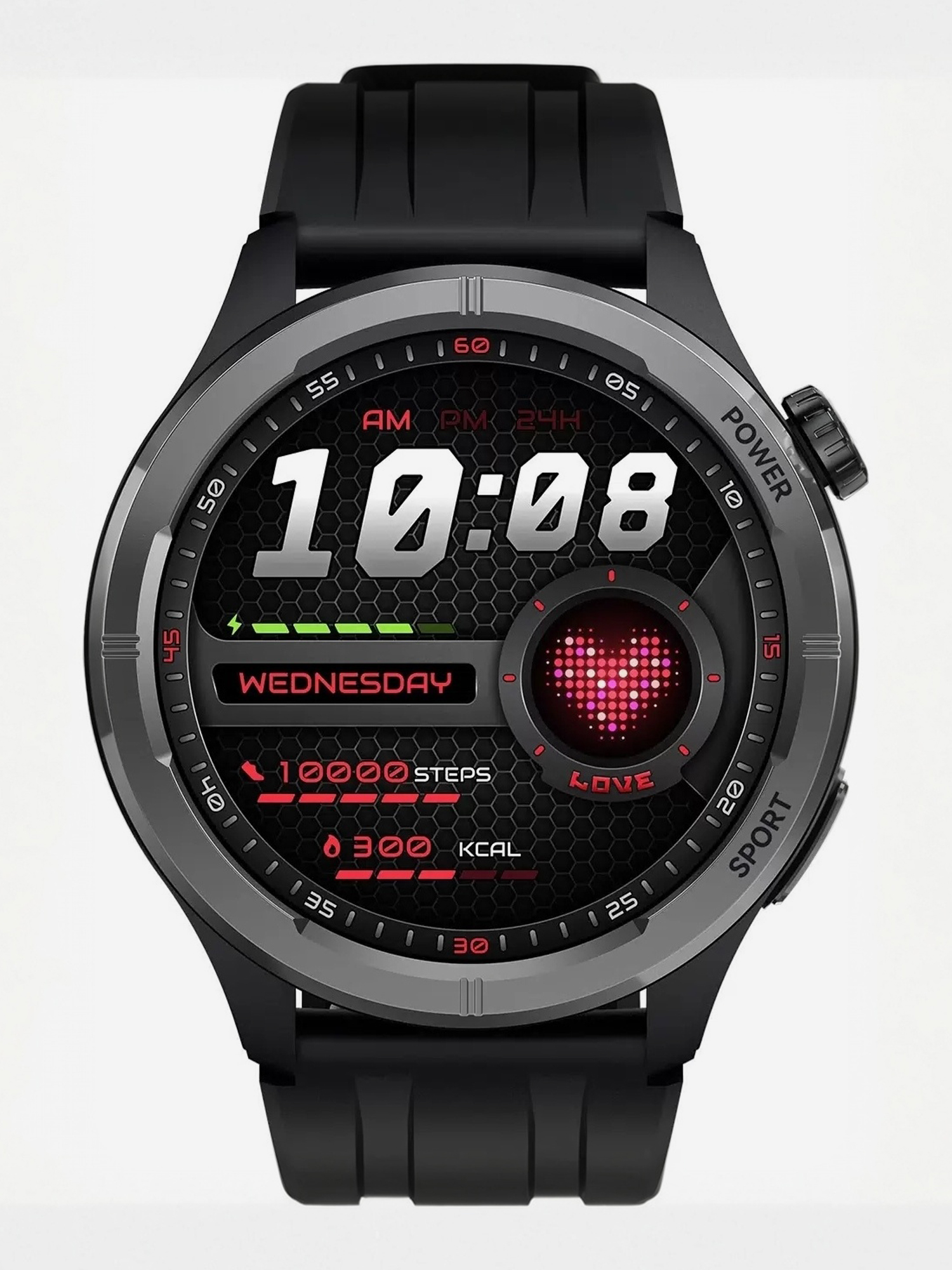

Умные часы HAYLOU Smart Watch Solar Neo LS21, черные, EU, Черный