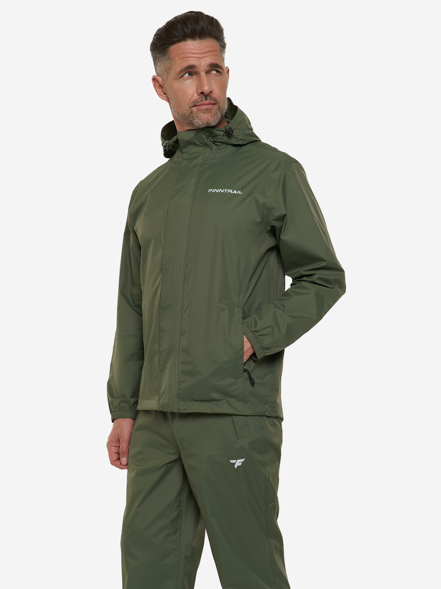 Изображение товара Костюм мужской FINNTRAIL Barrow, Зеленый