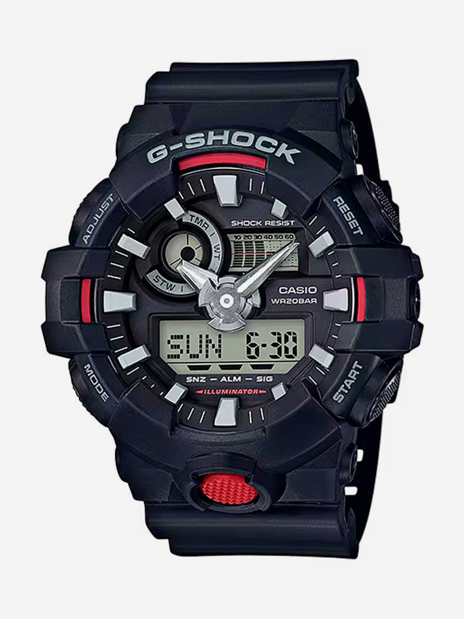 

Наручные часы Casio G-SHOCK GA-700-1A, Черный